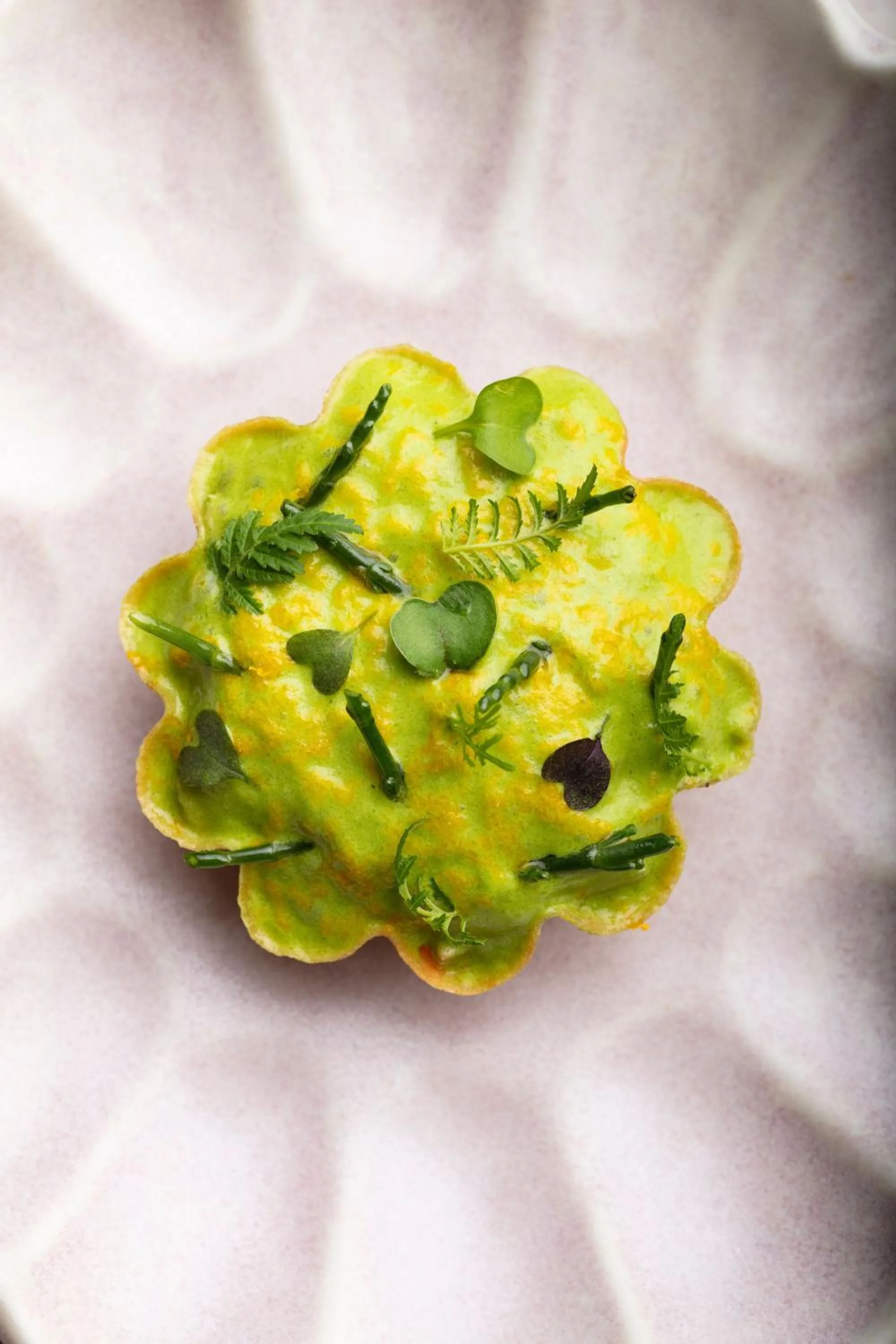 Food in Hôtel et Restaurant La Bastide Bourrelly - Mathias Dandine