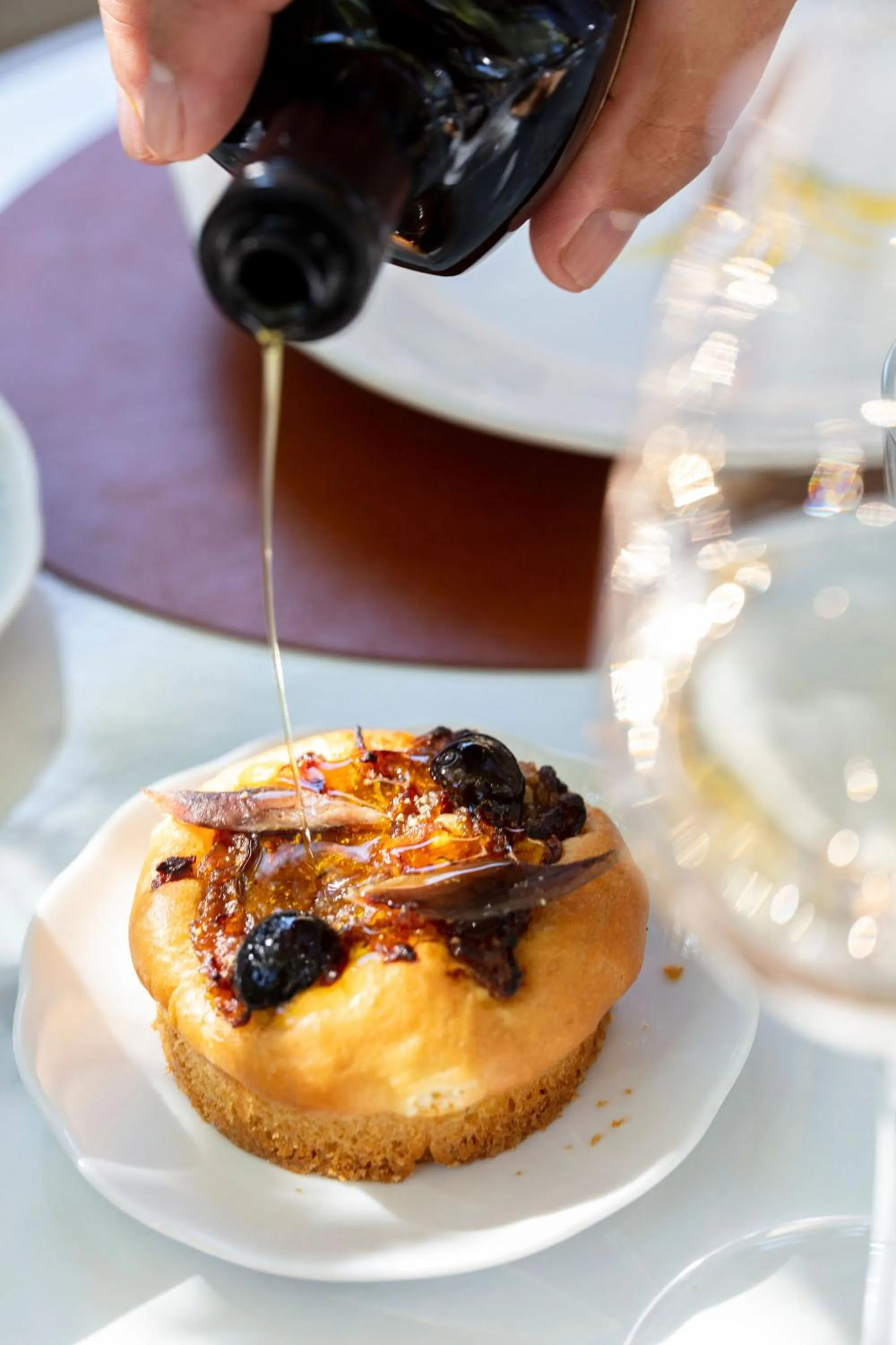 Food in Hôtel et Restaurant La Bastide Bourrelly - Mathias Dandine