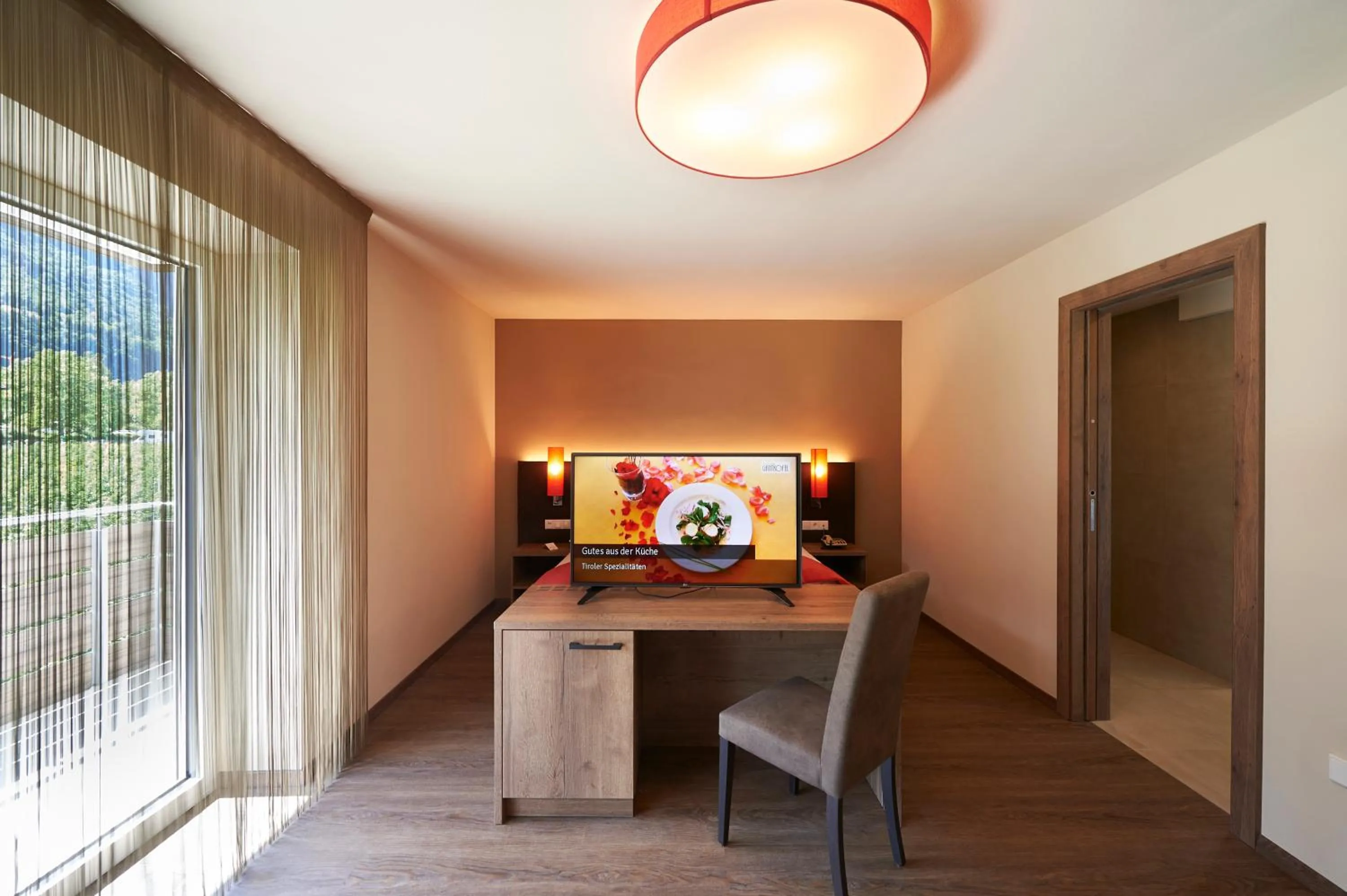 Bedroom in Hotel Gantkofel