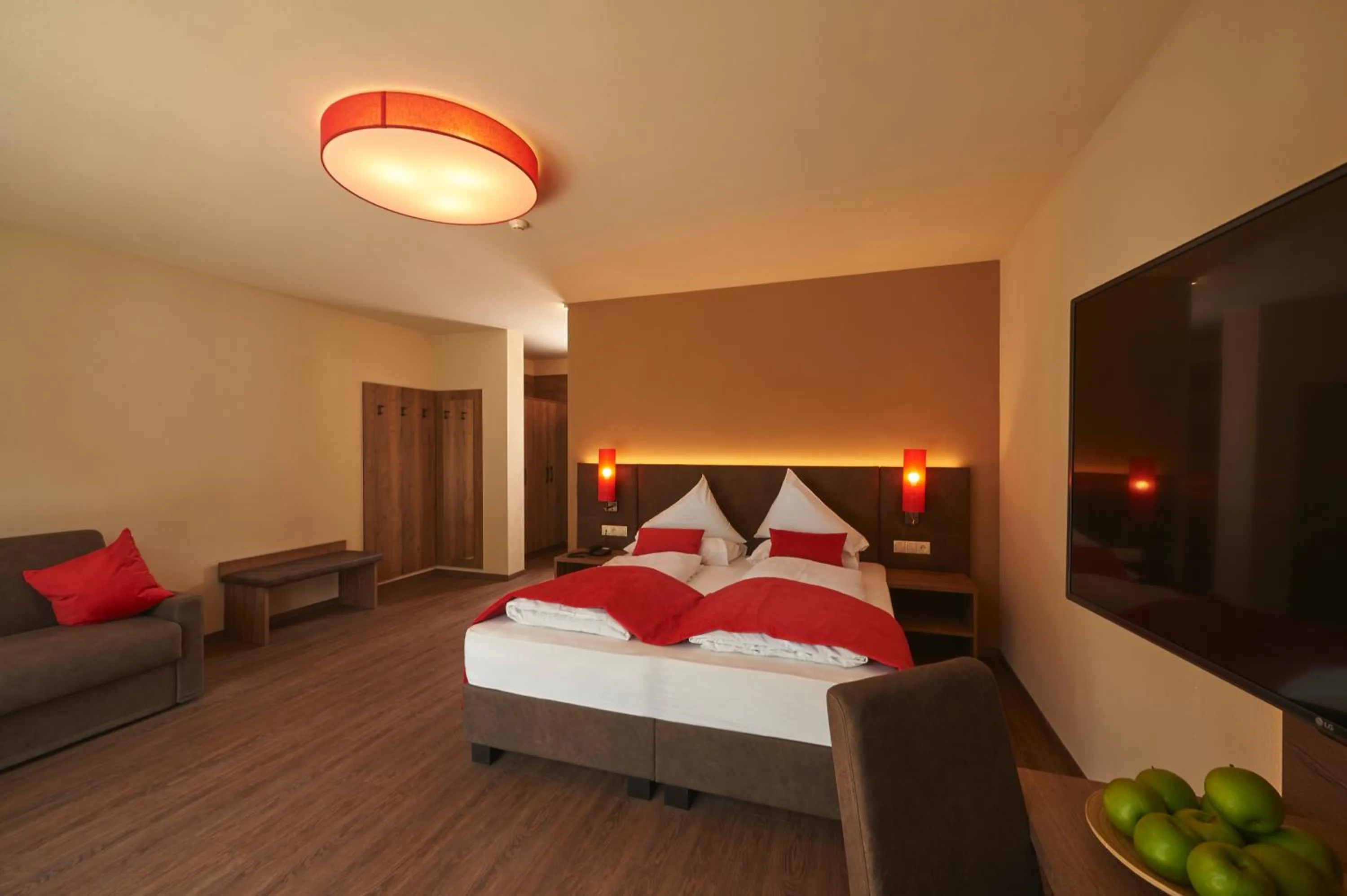 Bedroom in Hotel Gantkofel