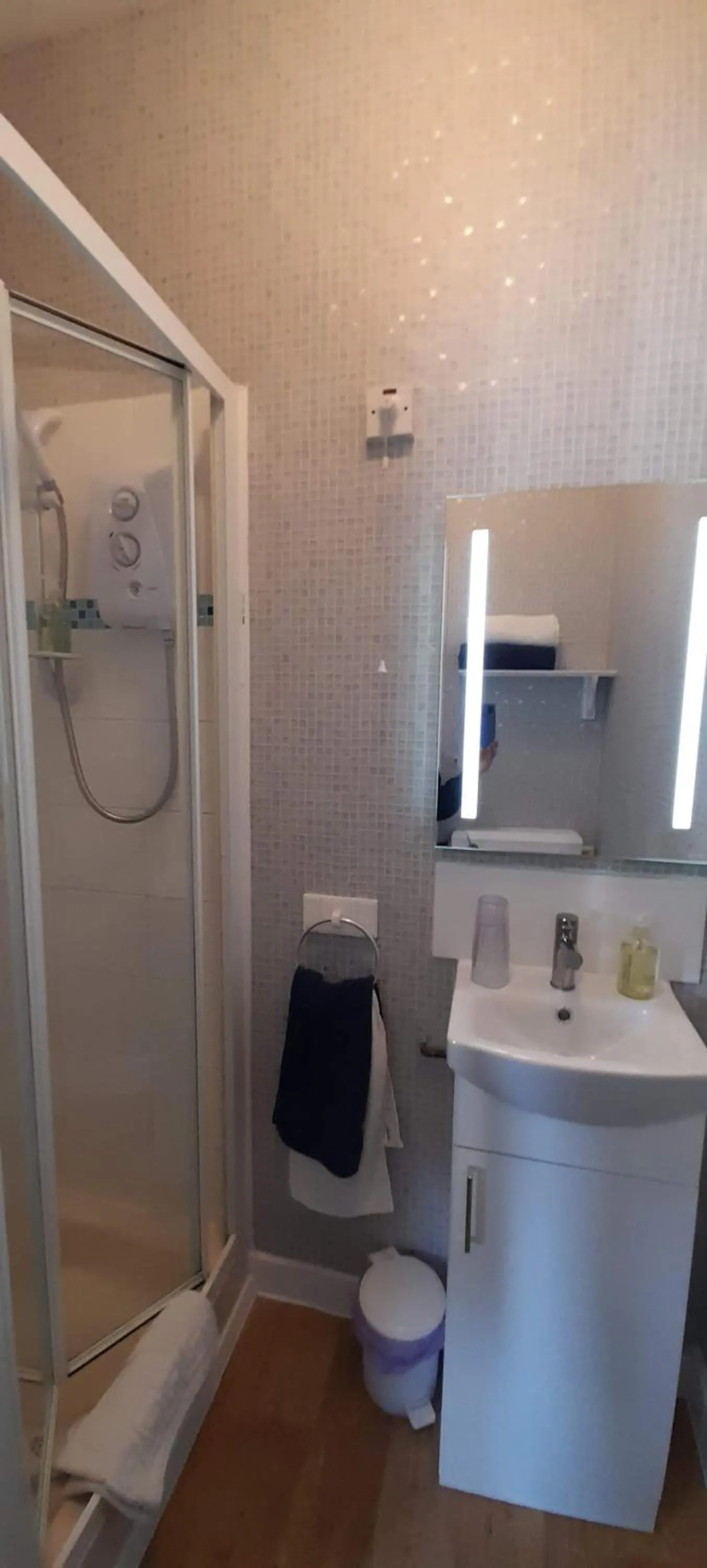 Shower in Saffron House