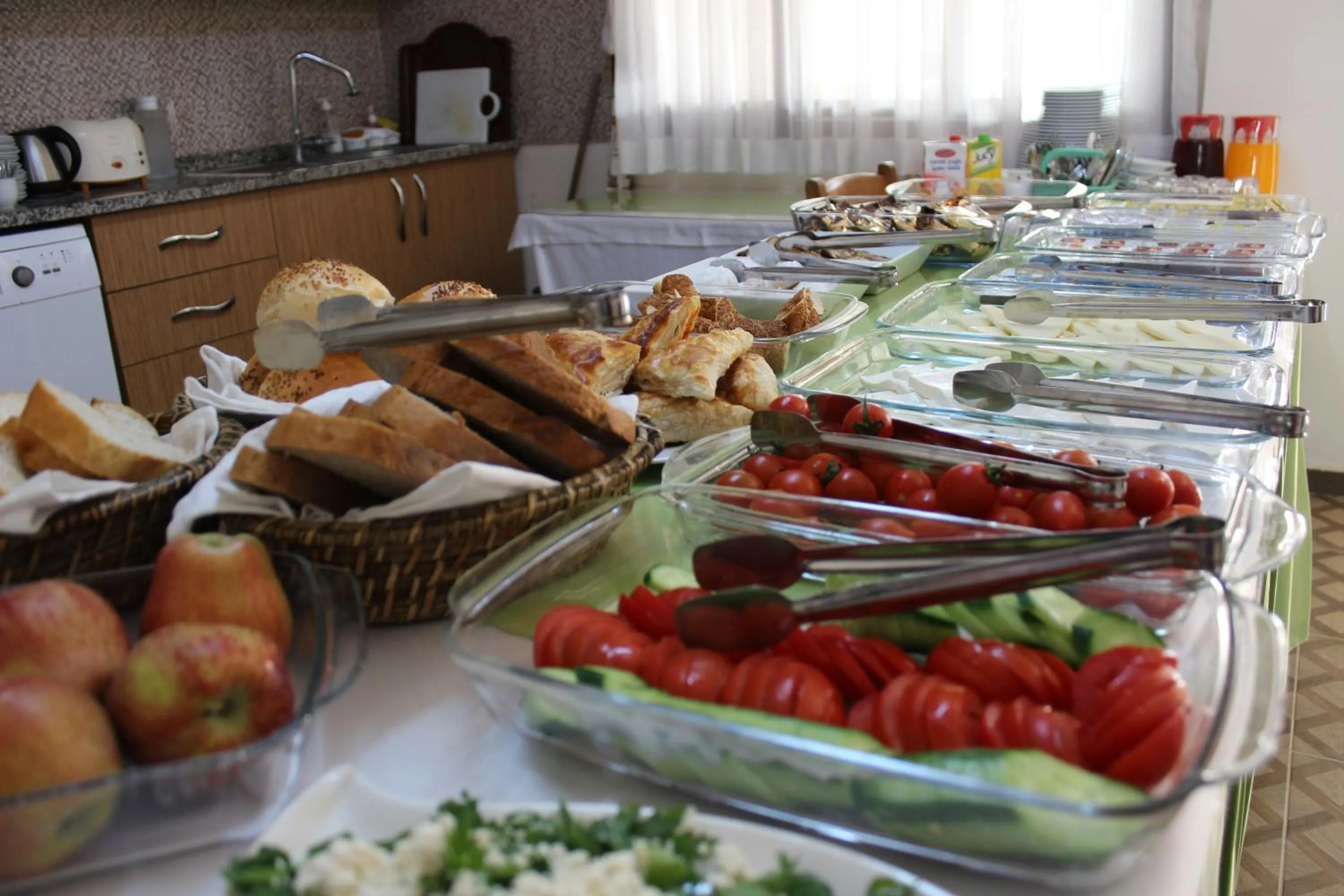 Buffet breakfast in Selena Hotel