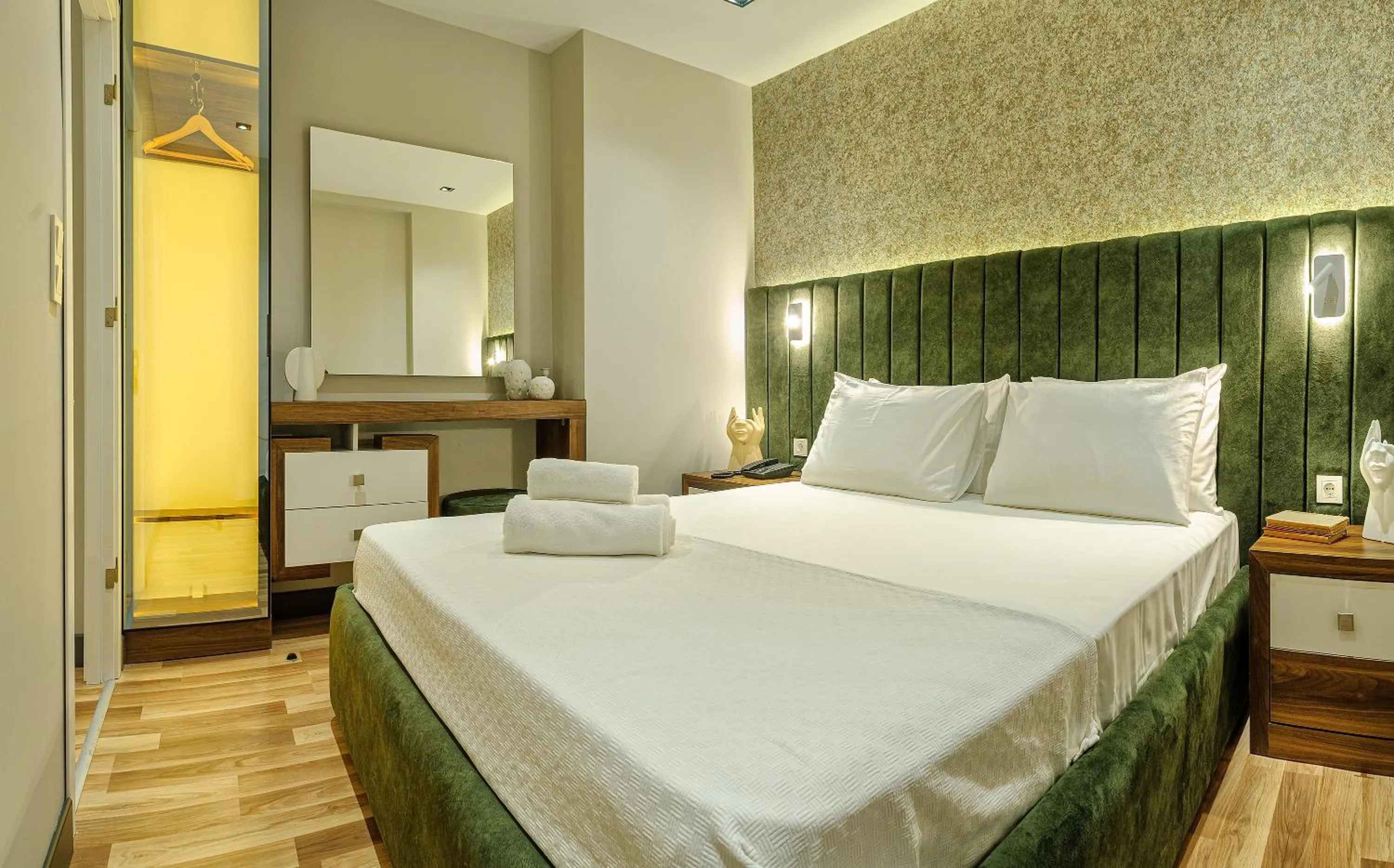 Bed in La Mia Suites