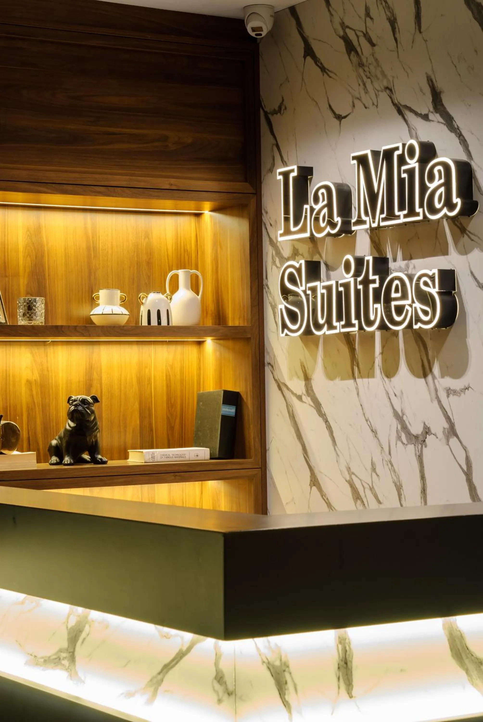 Property logo or sign in La Mia Suites