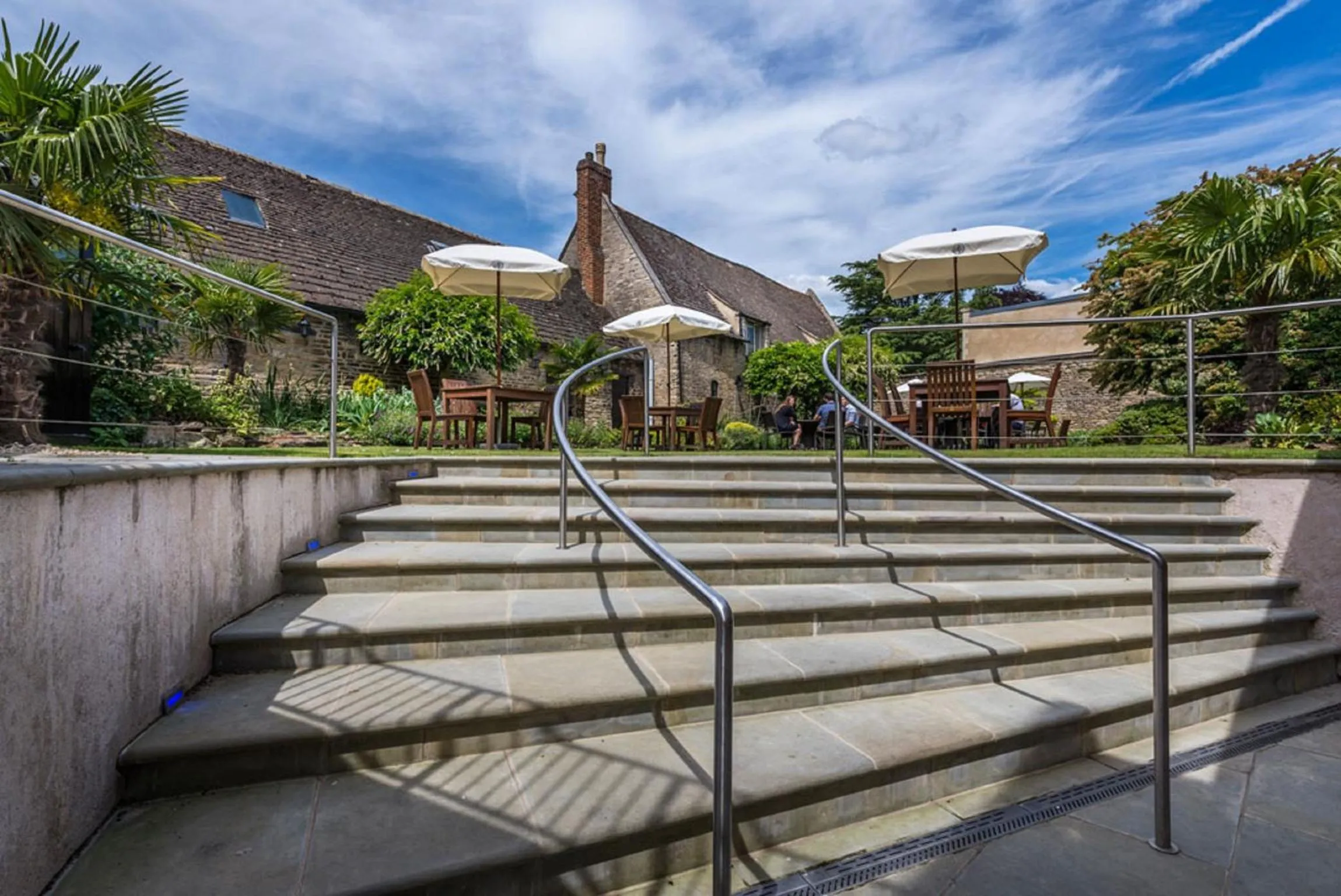 Garden in The Talbot Hotel, Oundle , Near Peterborough - The Coaching Inn Group