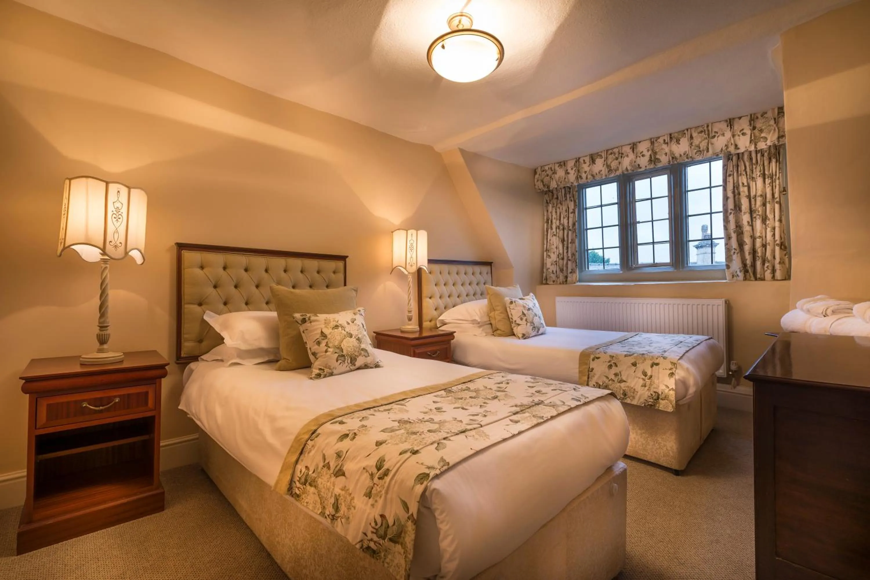 Bedroom, Bed in The Talbot Hotel, Oundle , Near Peterborough - The Coaching Inn Group