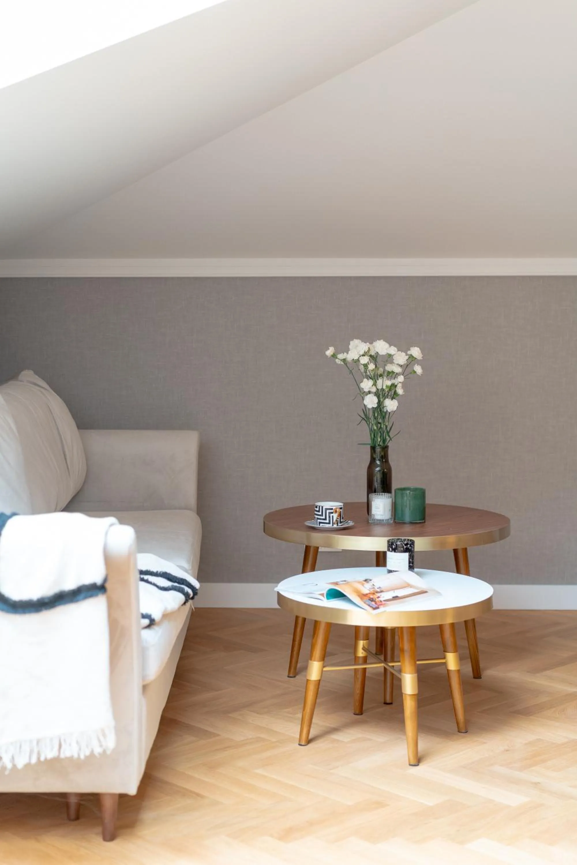 Living room in WillaWawel - LoftAffair Collection