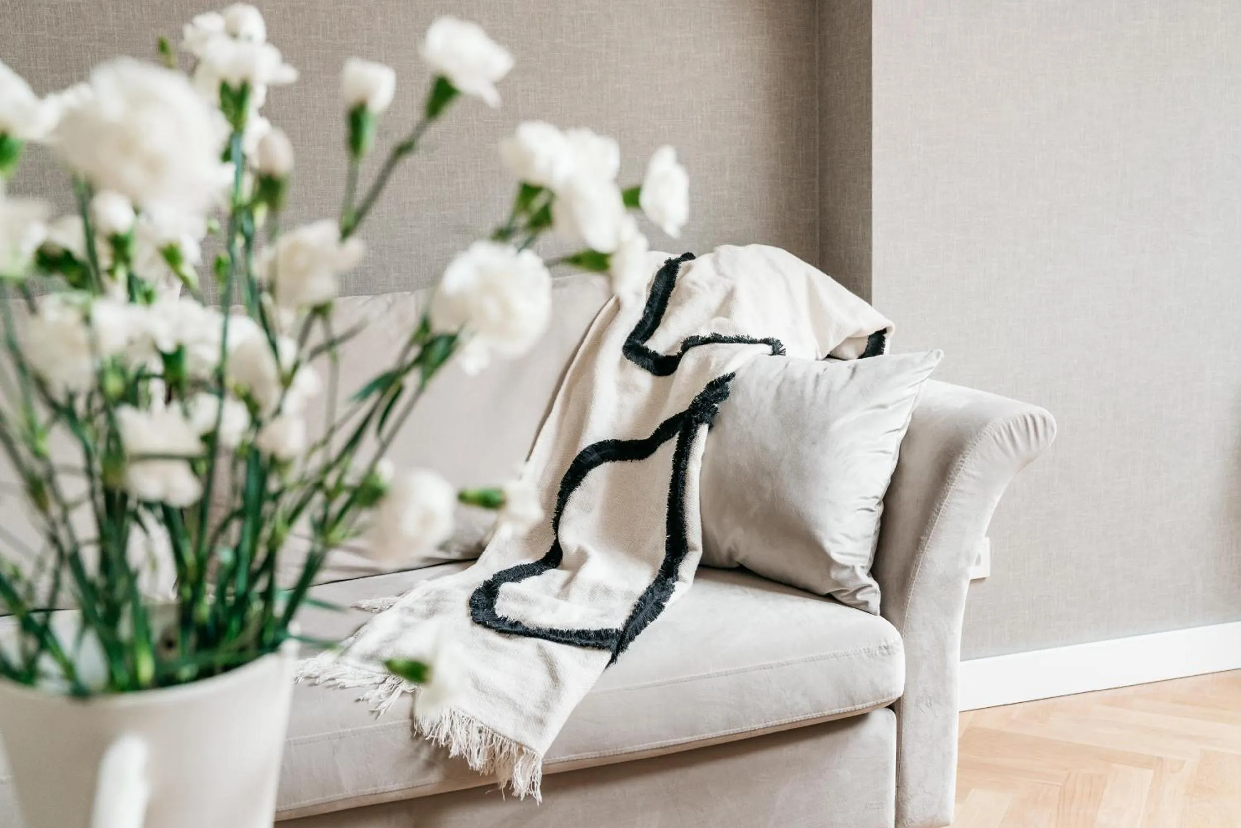 Living room in WillaWawel - LoftAffair Collection