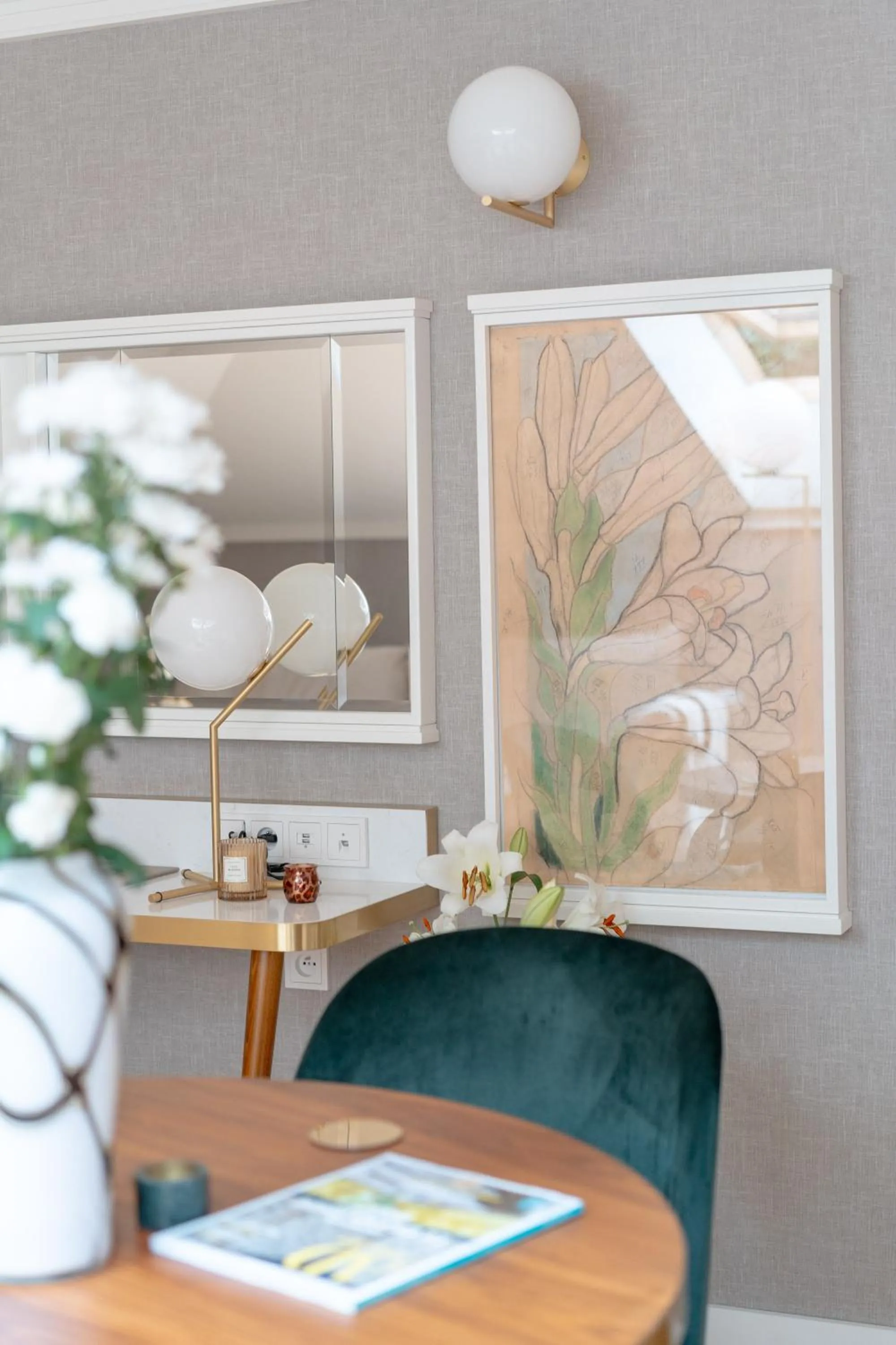 Living room in WillaWawel - LoftAffair Collection