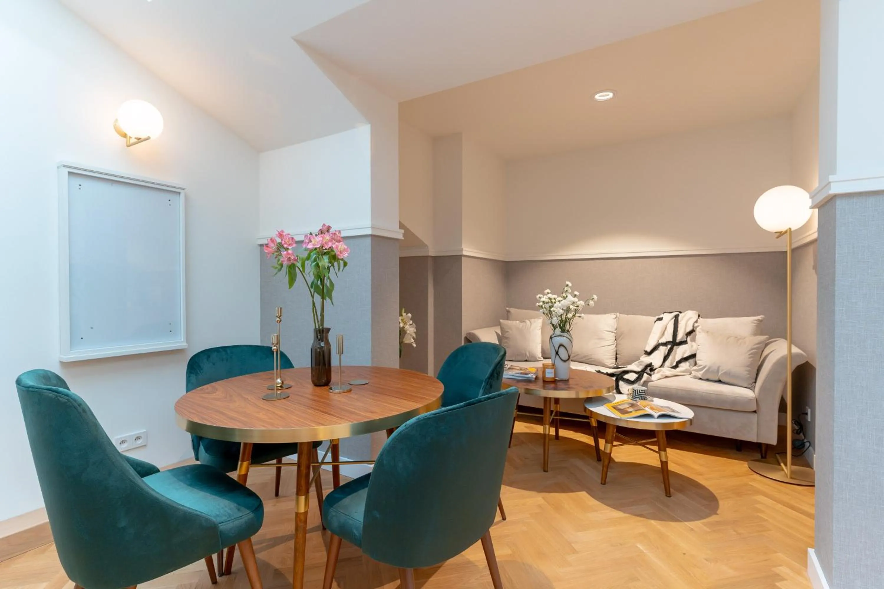 Living room in WillaWawel - LoftAffair Collection