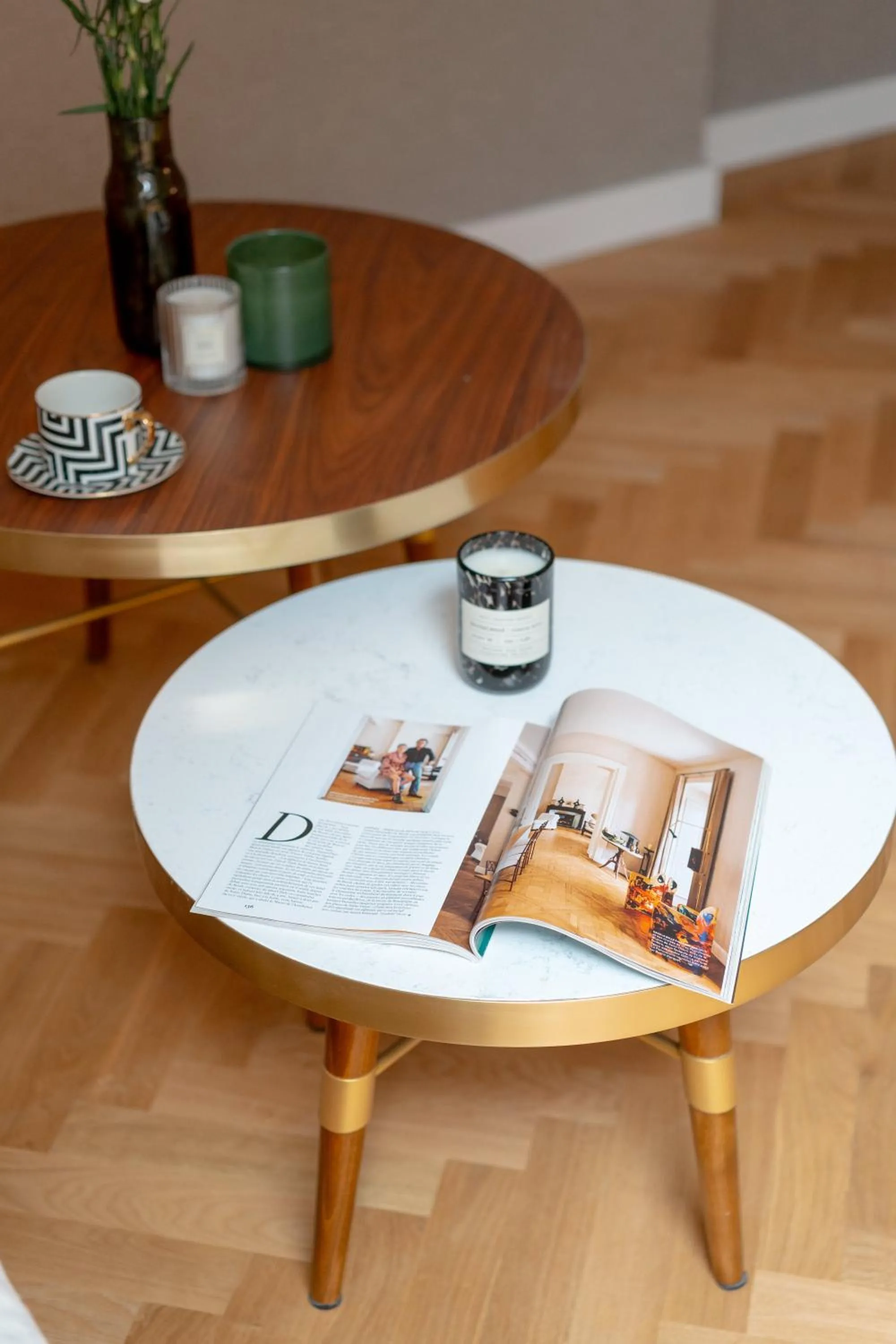 Dining area in WillaWawel - LoftAffair Collection