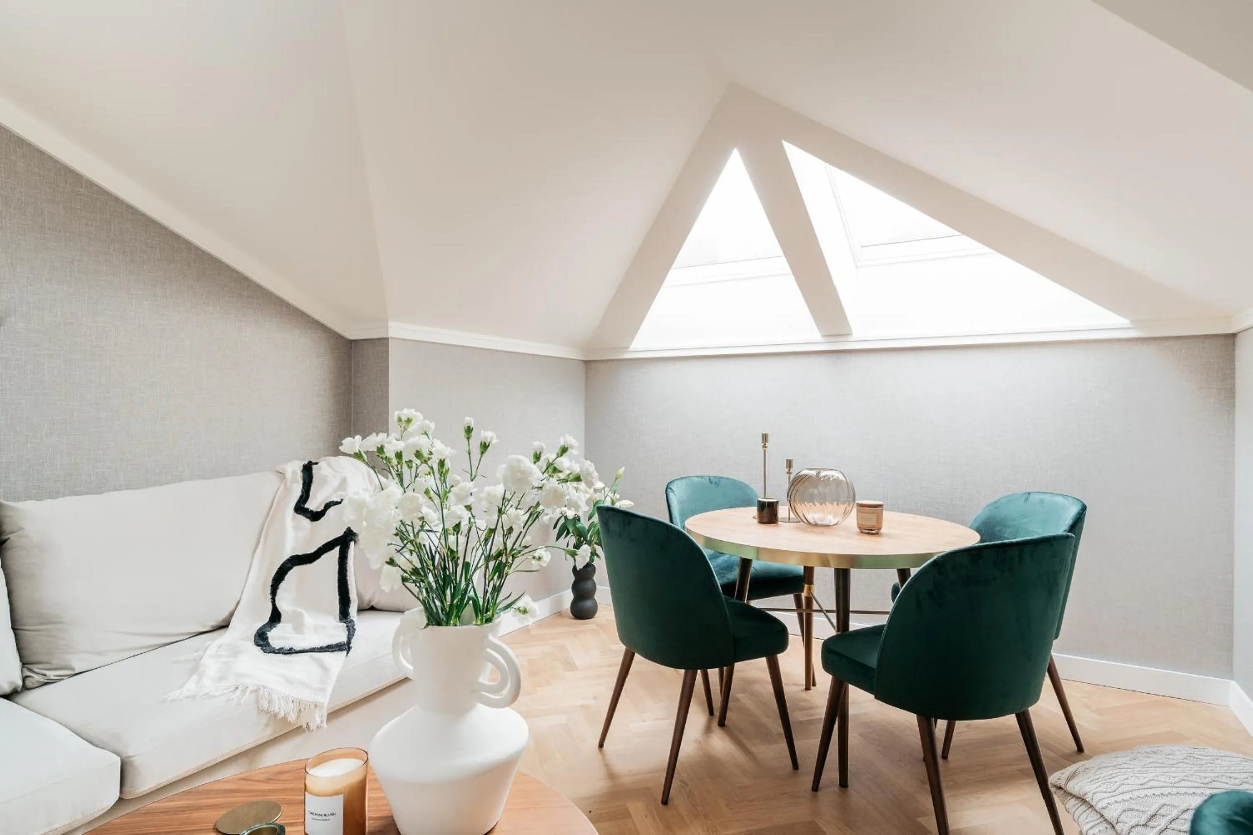 Living room in WillaWawel - LoftAffair Collection