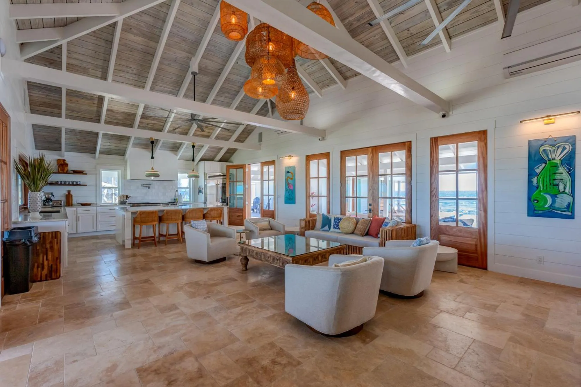 Seating area in Elbow Reef