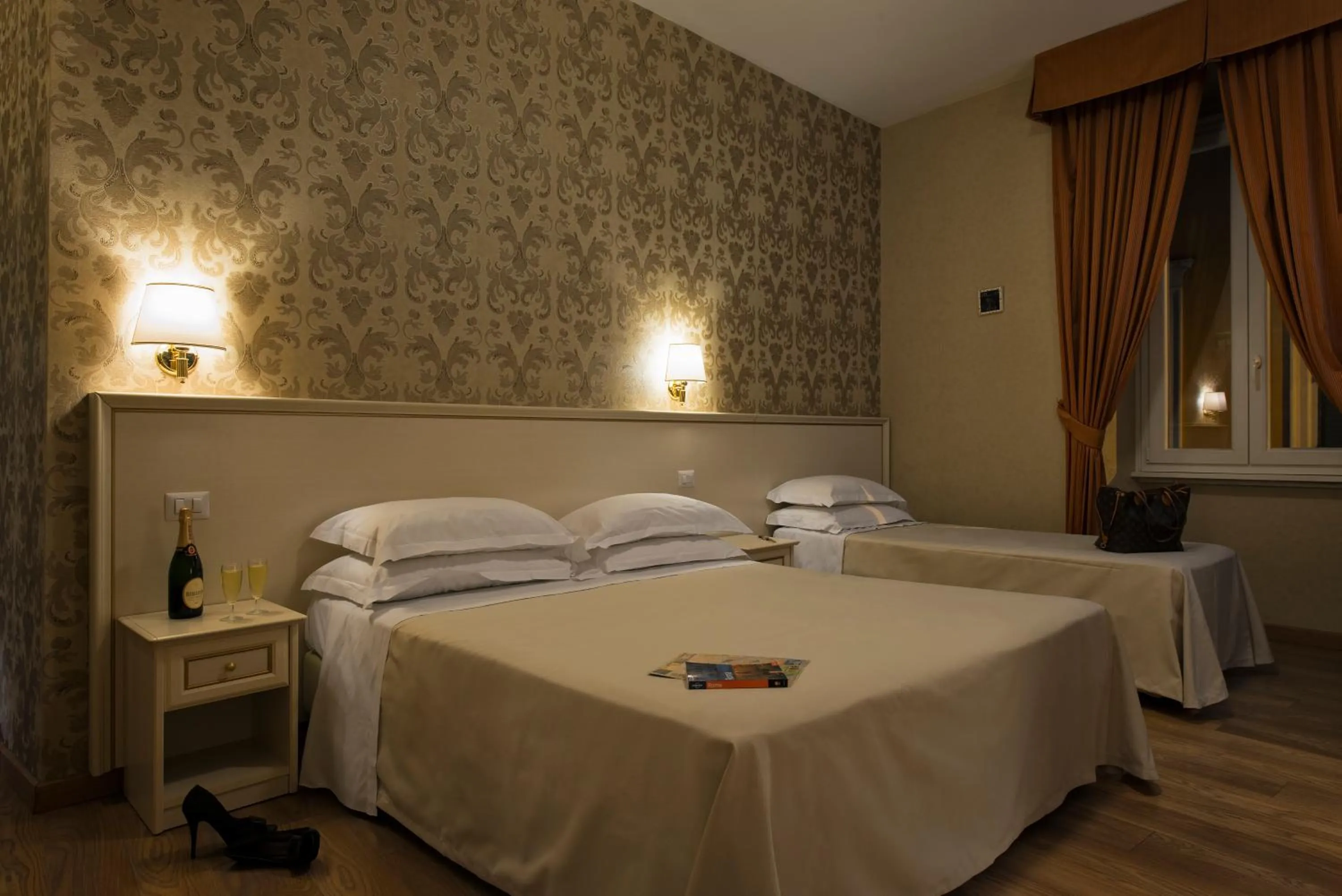 Bed in Relais Bocca di Leone