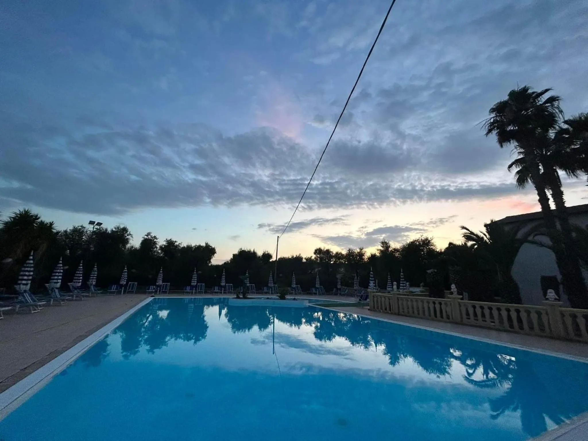Pool view in Appartamenti Vacanze Minervino
