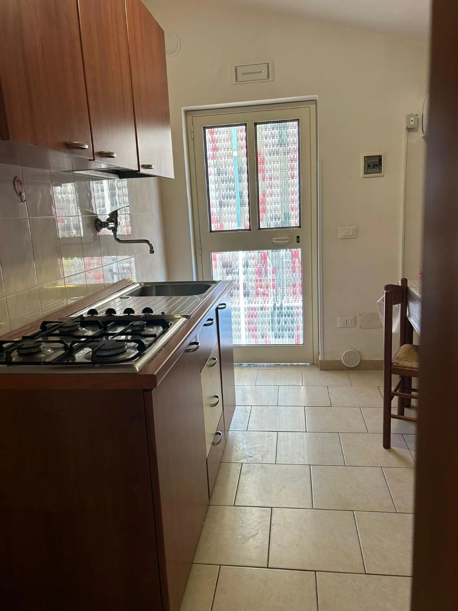 Kitchen or kitchenette in Appartamenti Vacanze Minervino