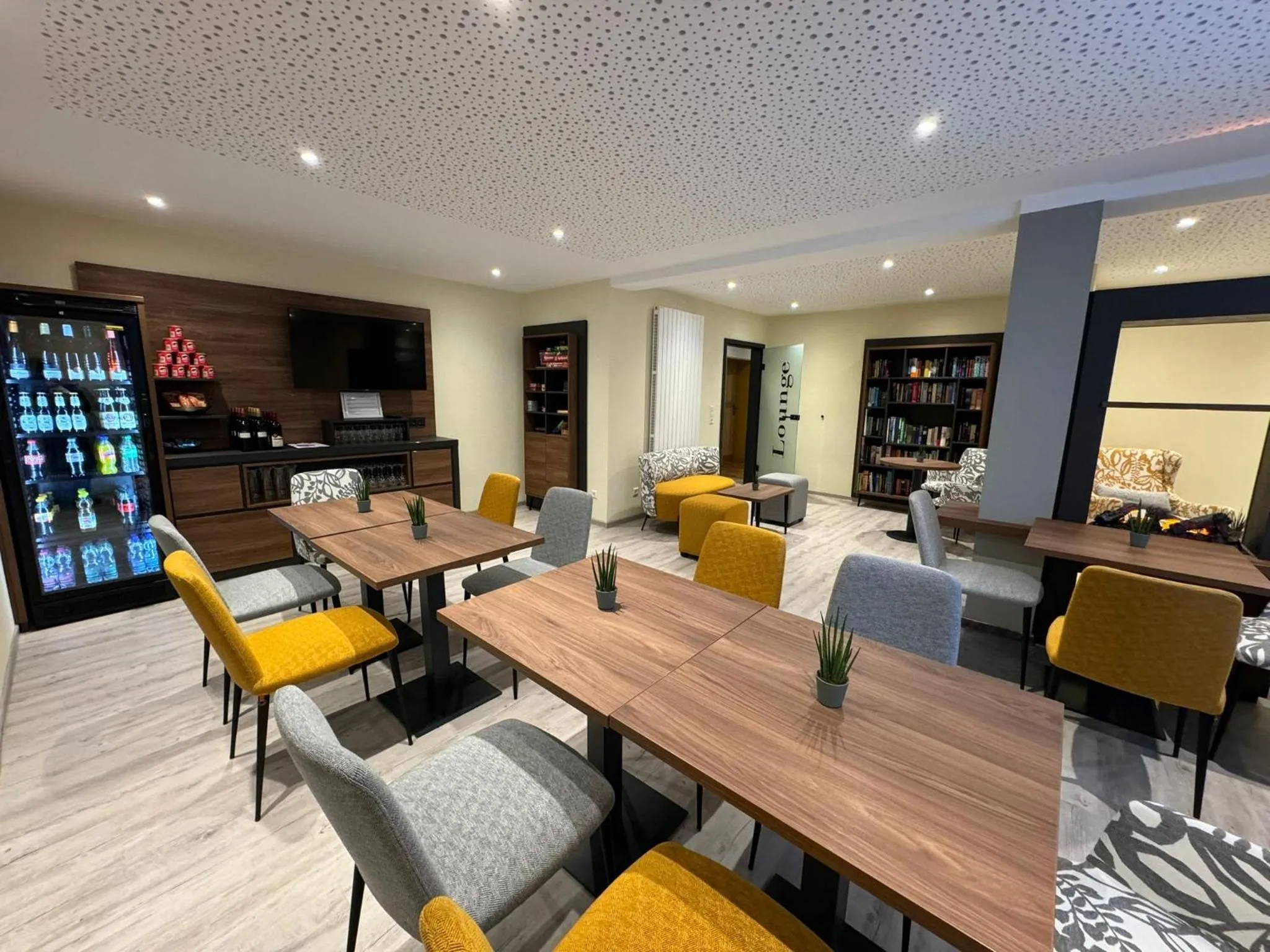 Communal lounge/ TV room in Hotel Burgfrieden