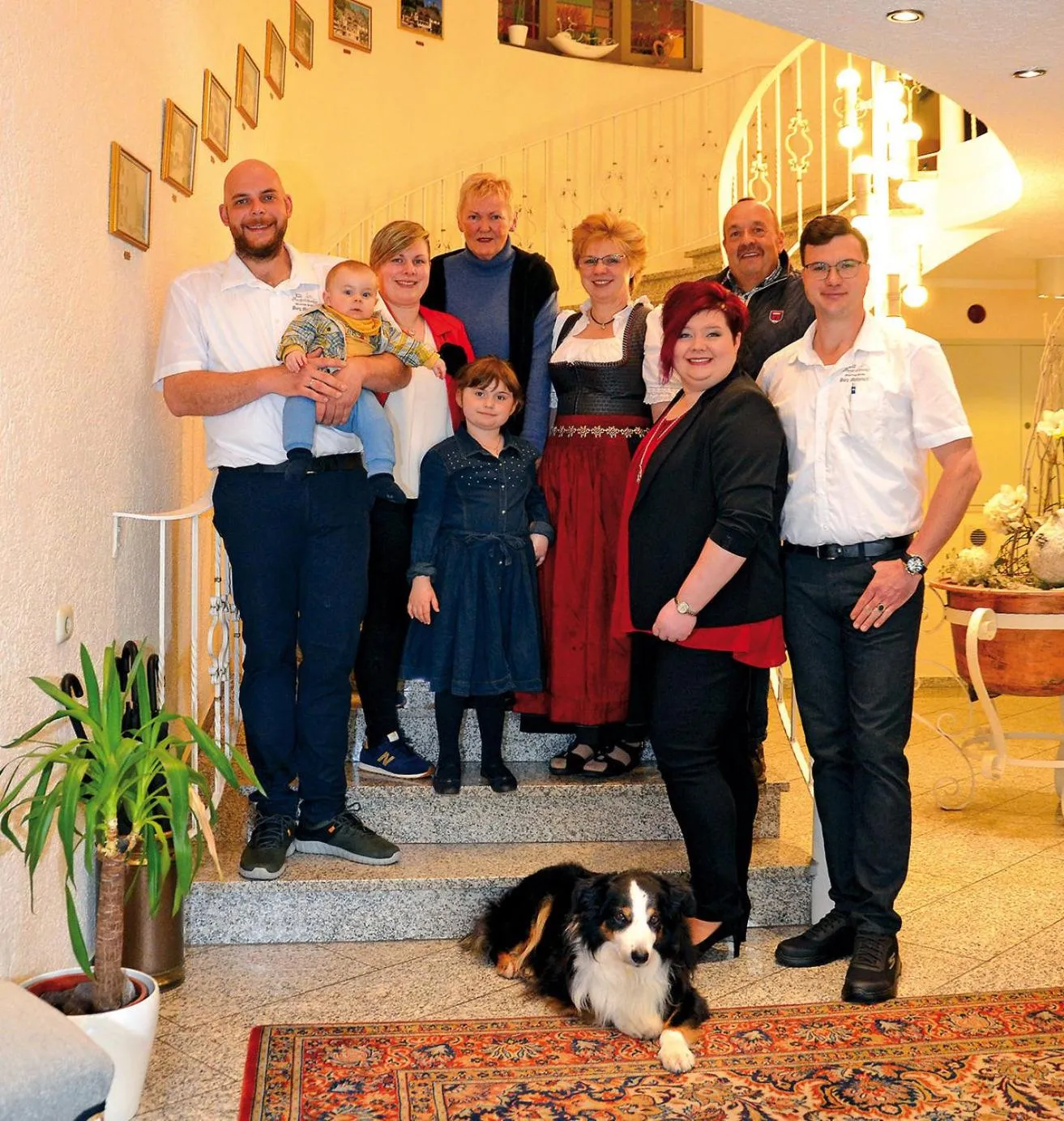 People in Hotel Burgfrieden