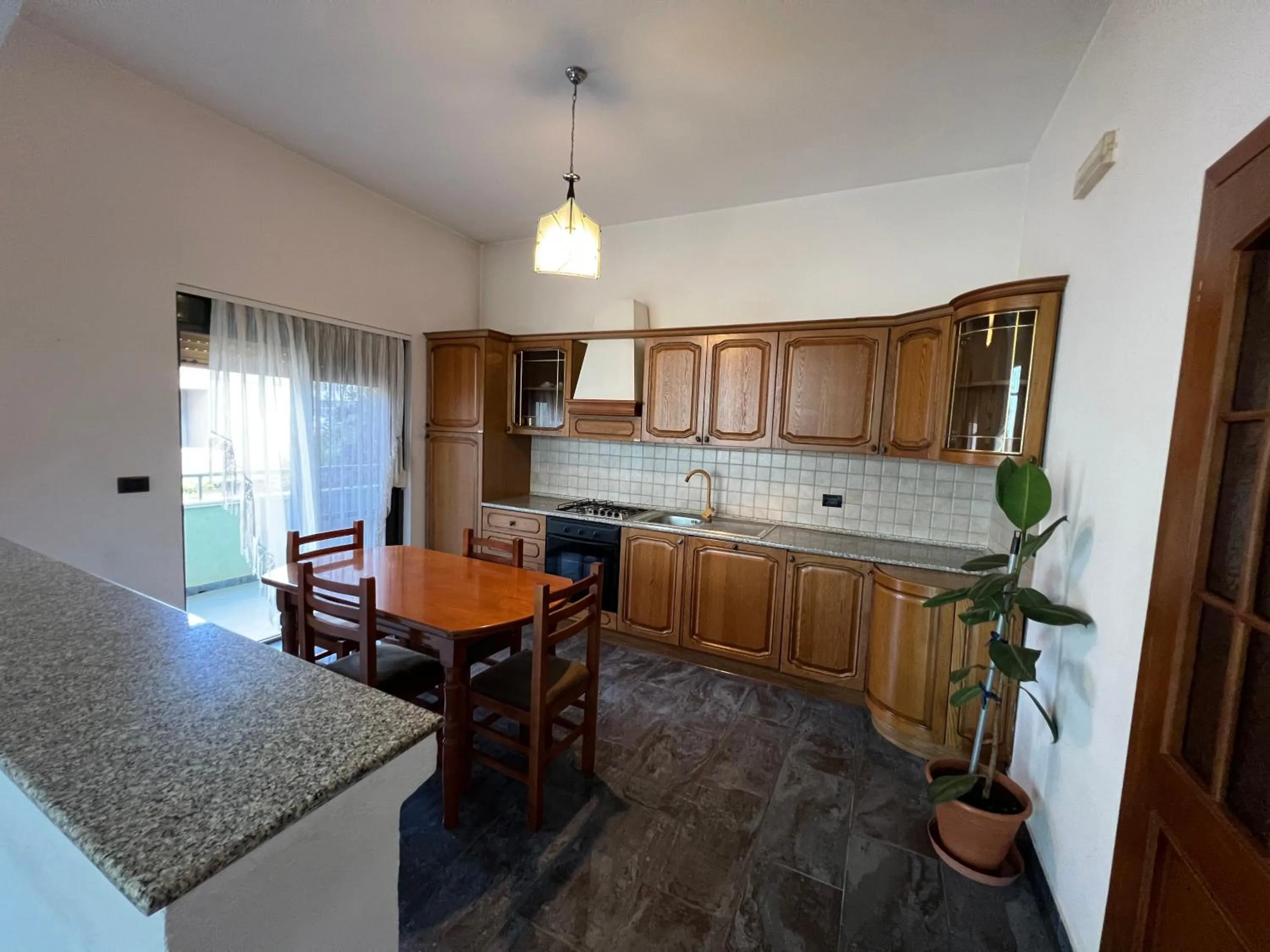 Kitchen or kitchenette in Green Garden Villa
