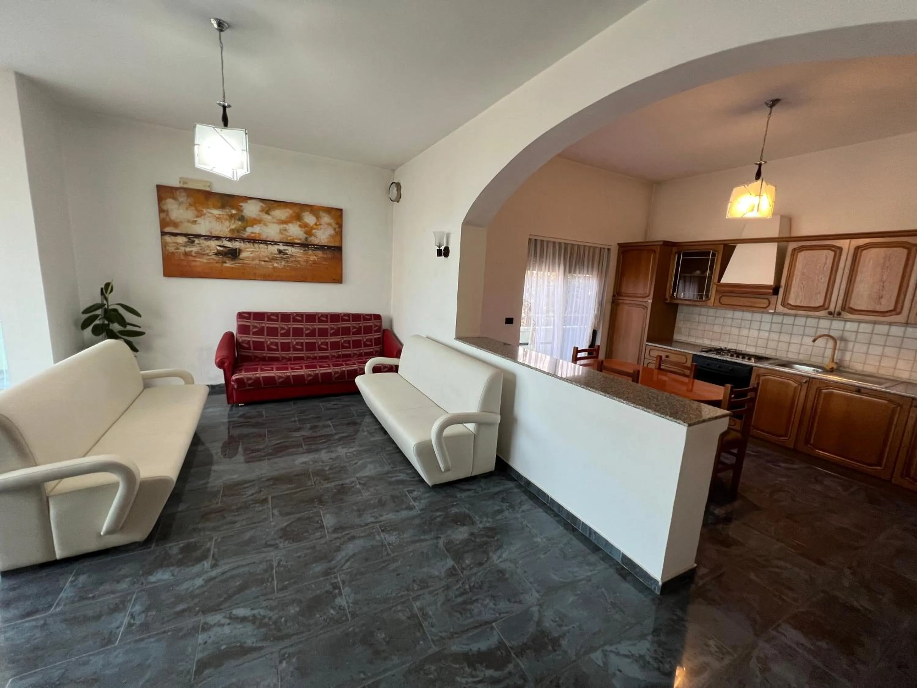 Kitchen or kitchenette in Green Garden Villa