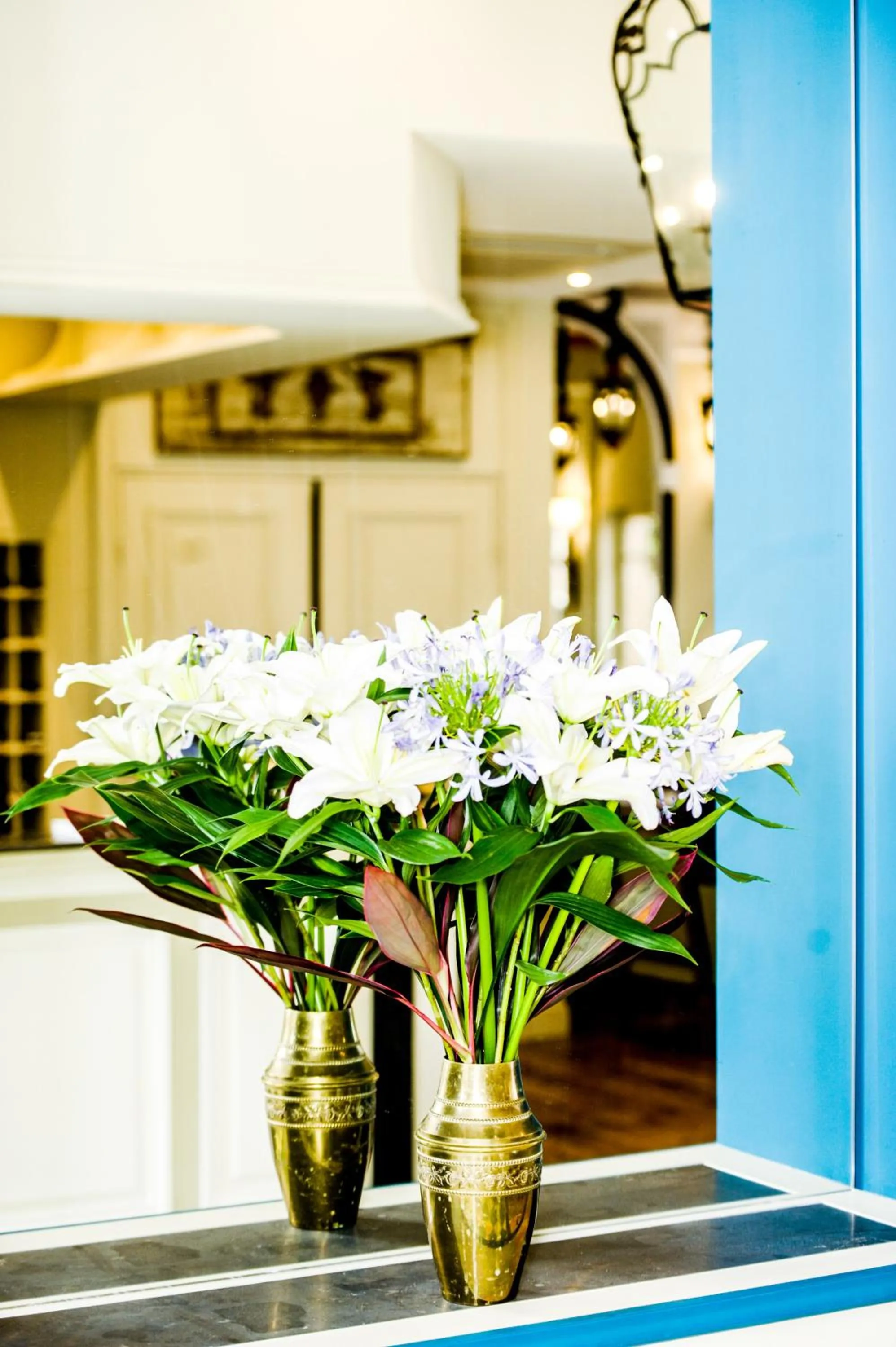 Decorative detail in Hôtel Villa-Lamartine