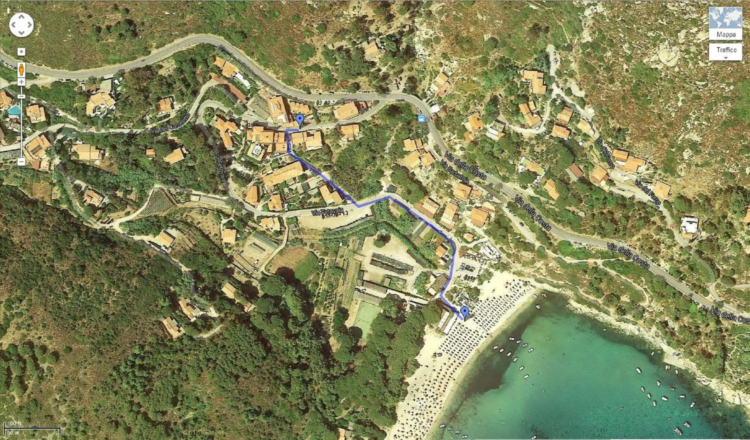 Nearby landmark in Hotel Lo Scirocco