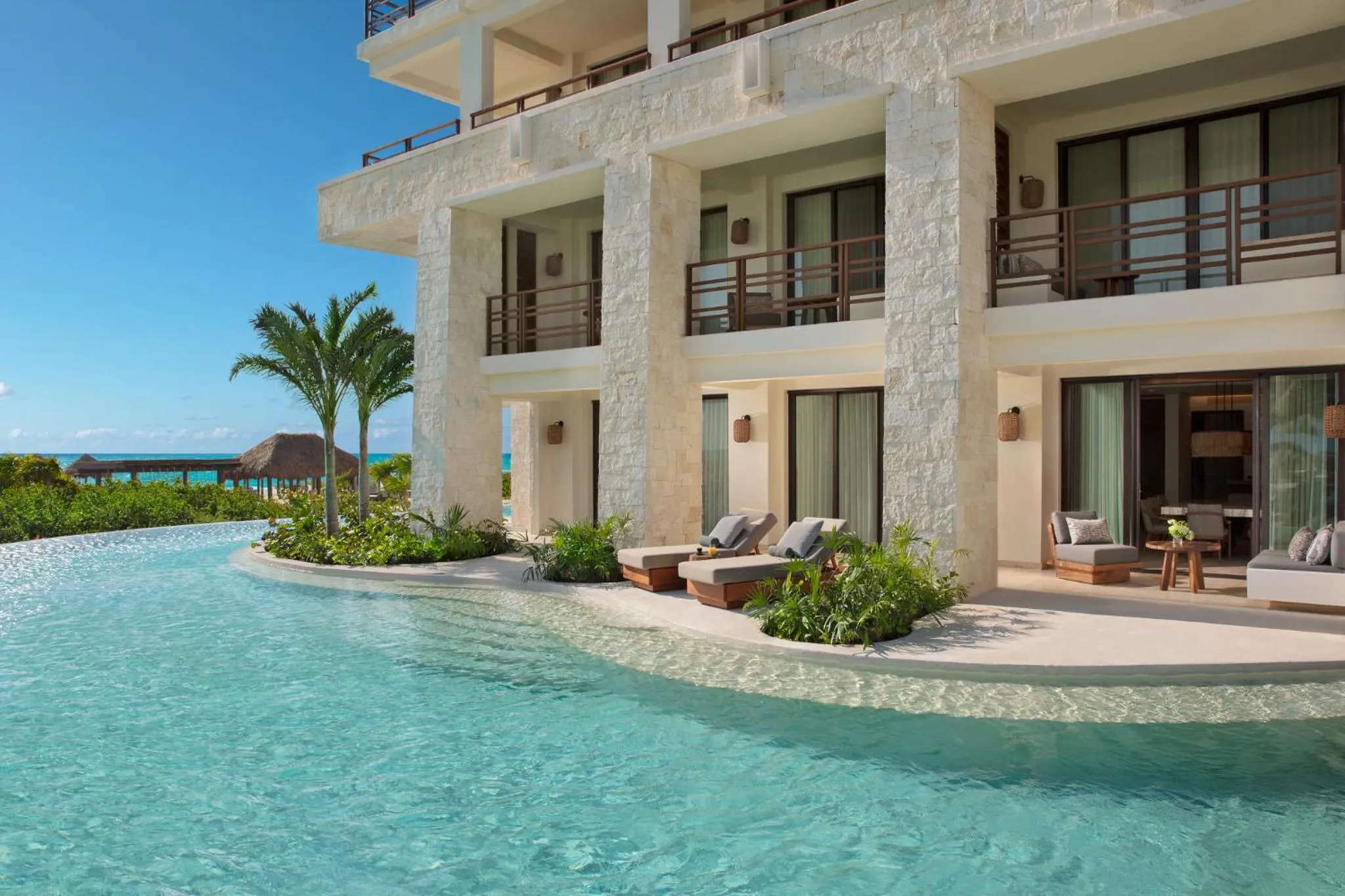 Property building in Secrets Playa Blanca Costa Mujeres - All Inclusive Adults Only