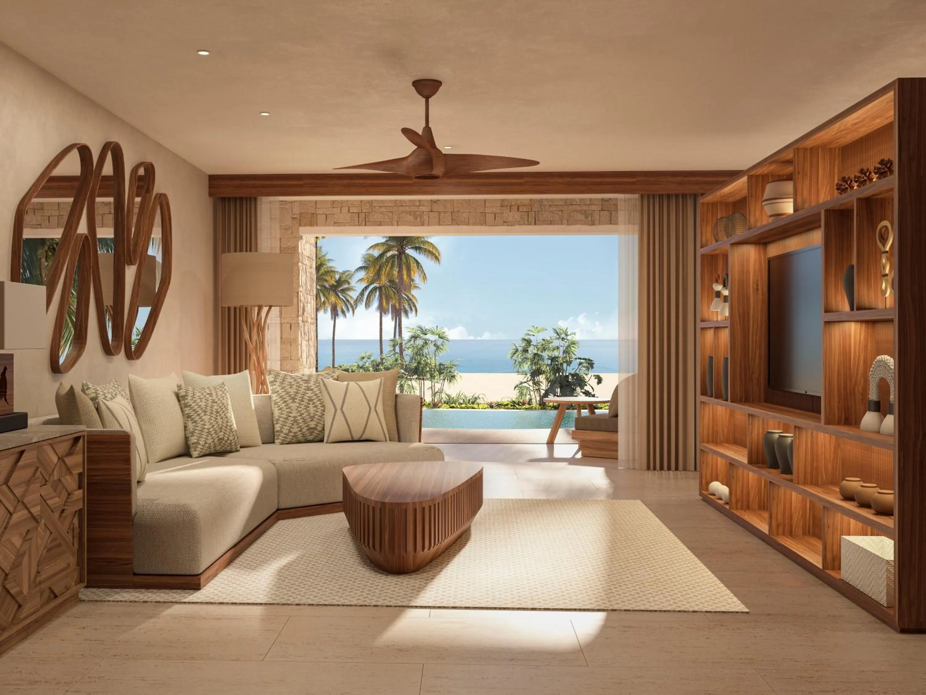 Living room in Secrets Playa Blanca Costa Mujeres - All Inclusive Adults Only