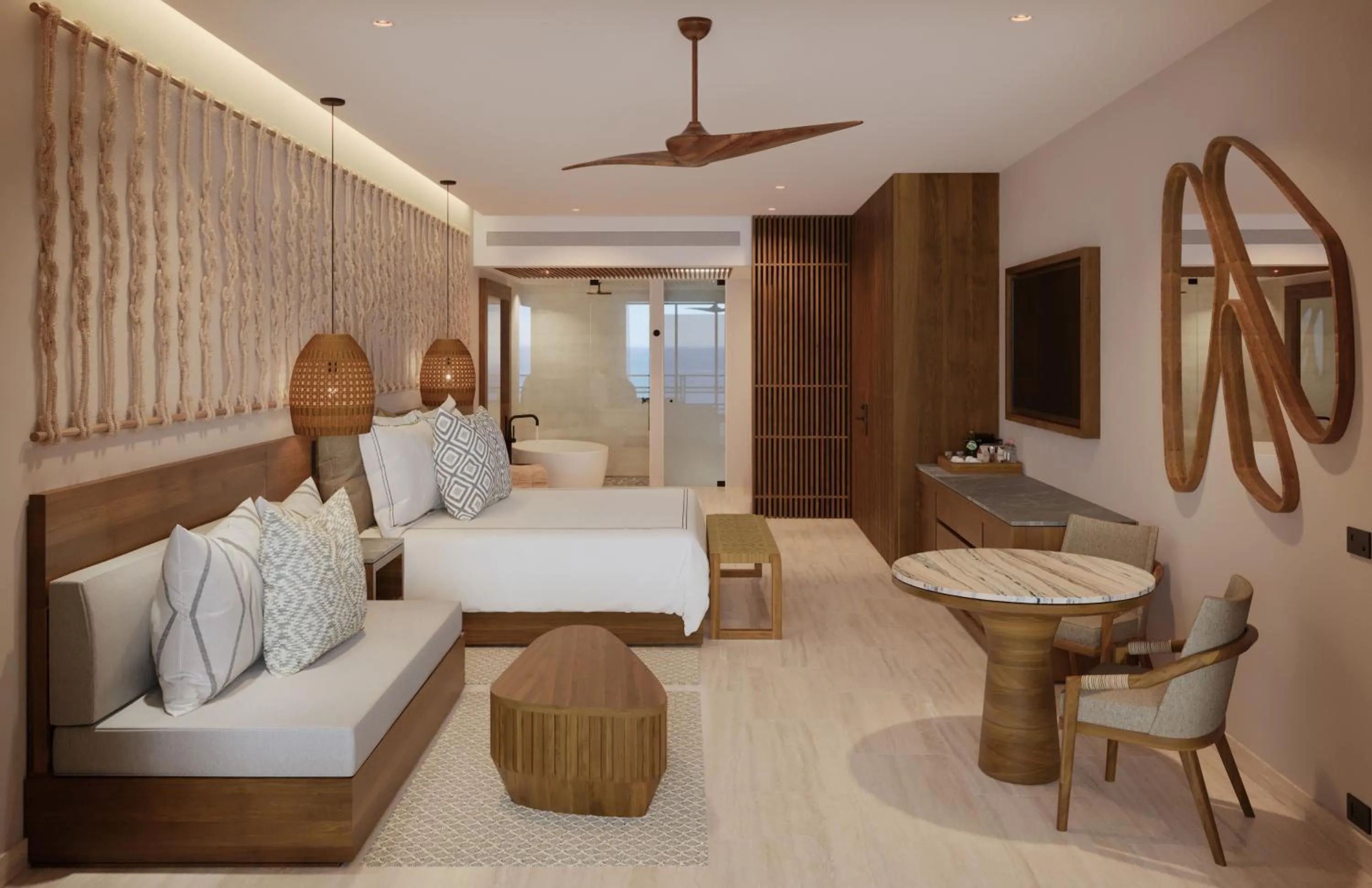 Bed in Secrets Playa Blanca Costa Mujeres - All Inclusive Adults Only