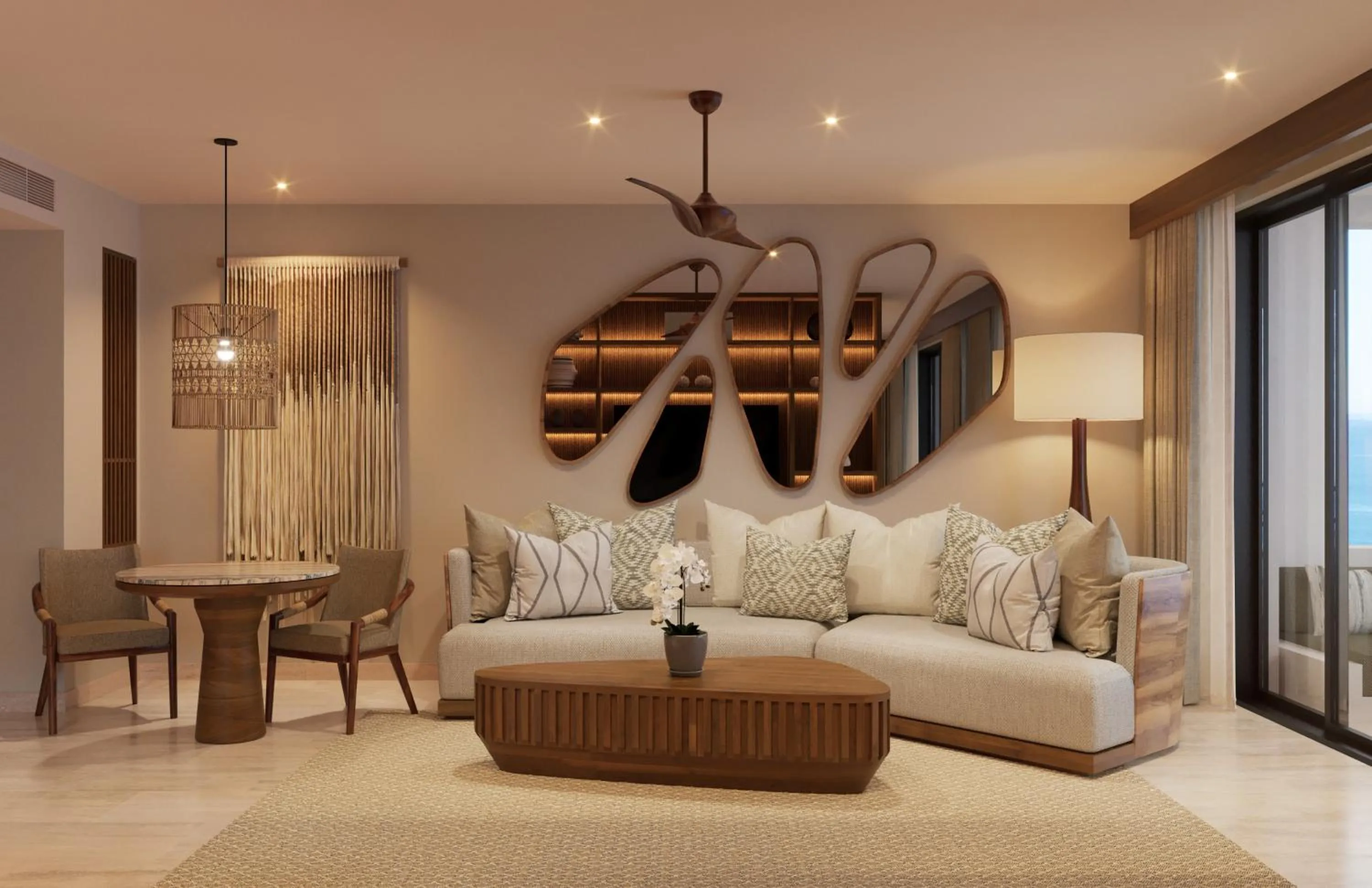 Living room in Secrets Playa Blanca Costa Mujeres - All Inclusive Adults Only