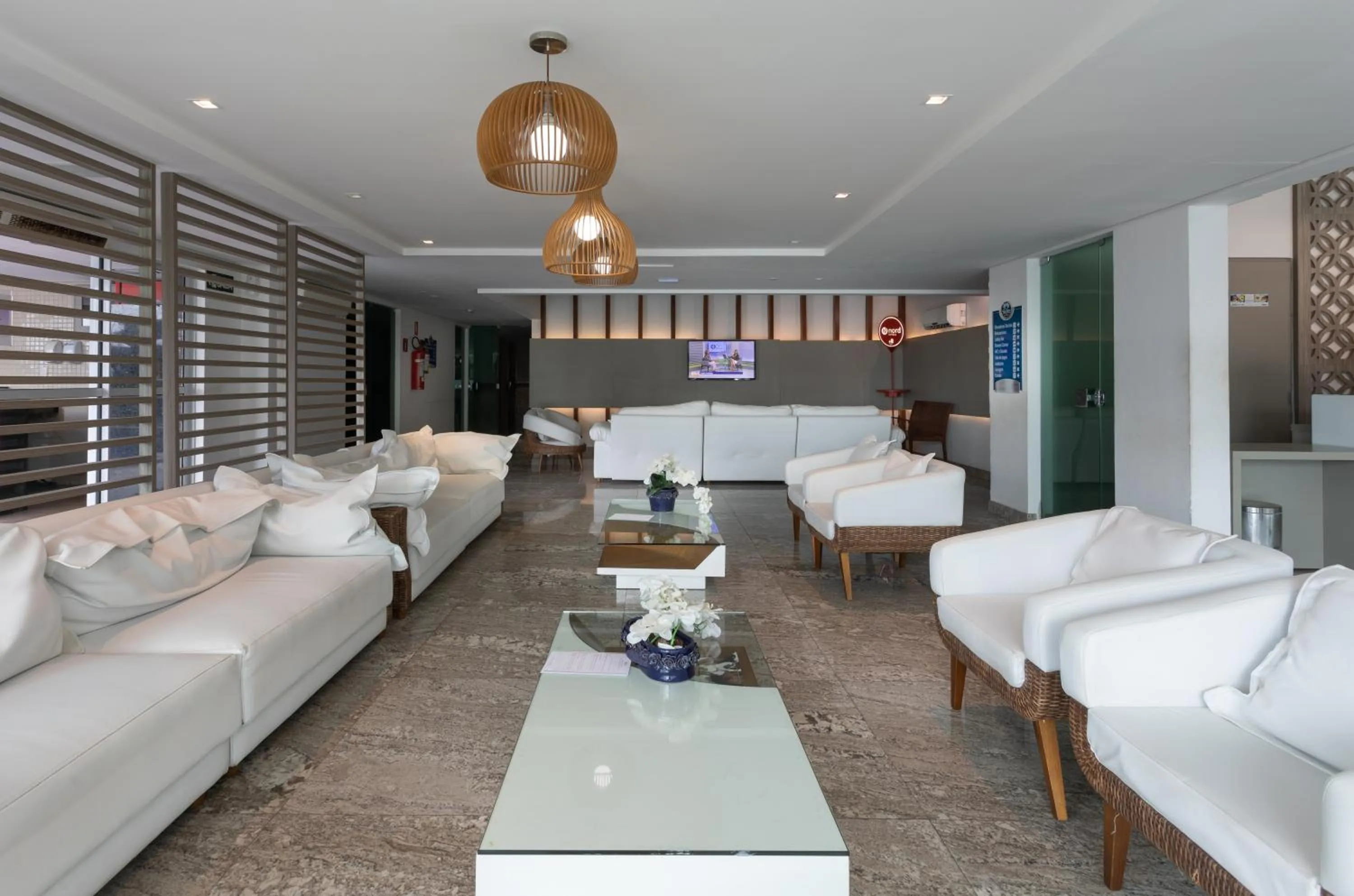 Communal lounge/ TV room in Nord Luxxor Cabo Branco