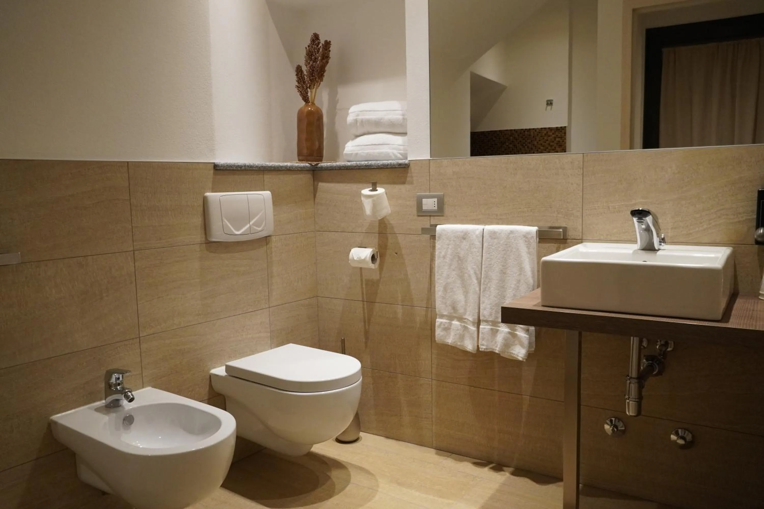 Bathroom in Hotel Ponti