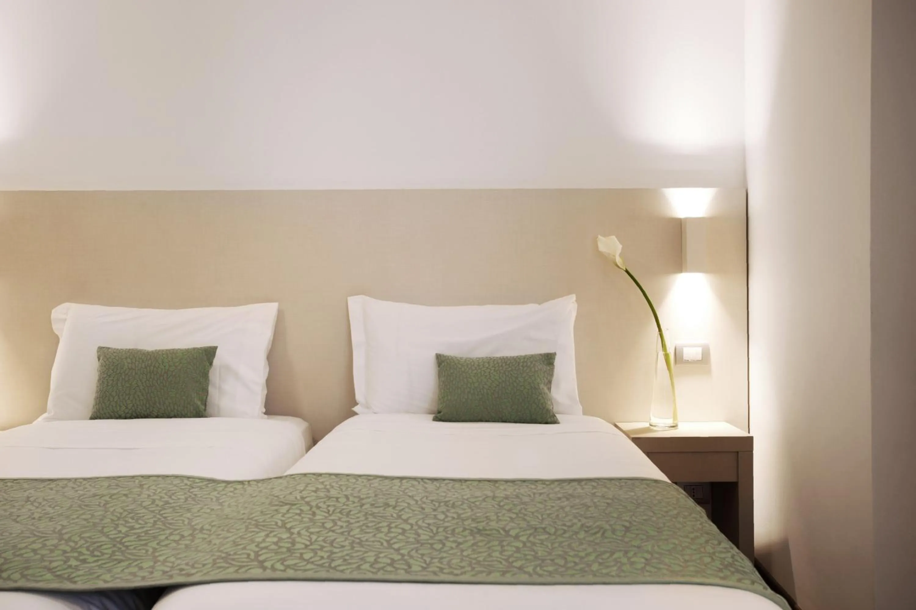 Bedroom, Bed in Hotel Ponti