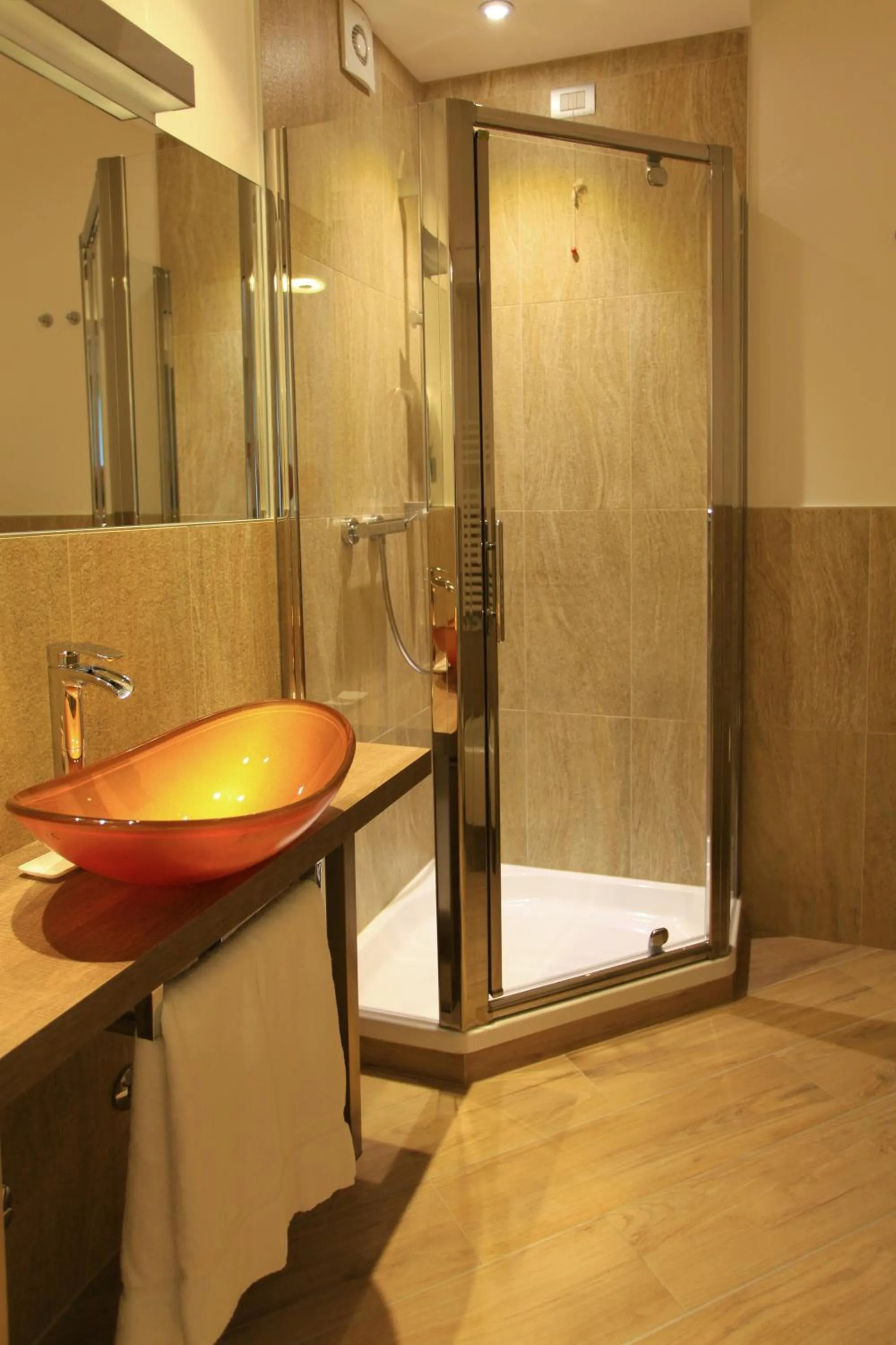 Shower in Hotel Ponti