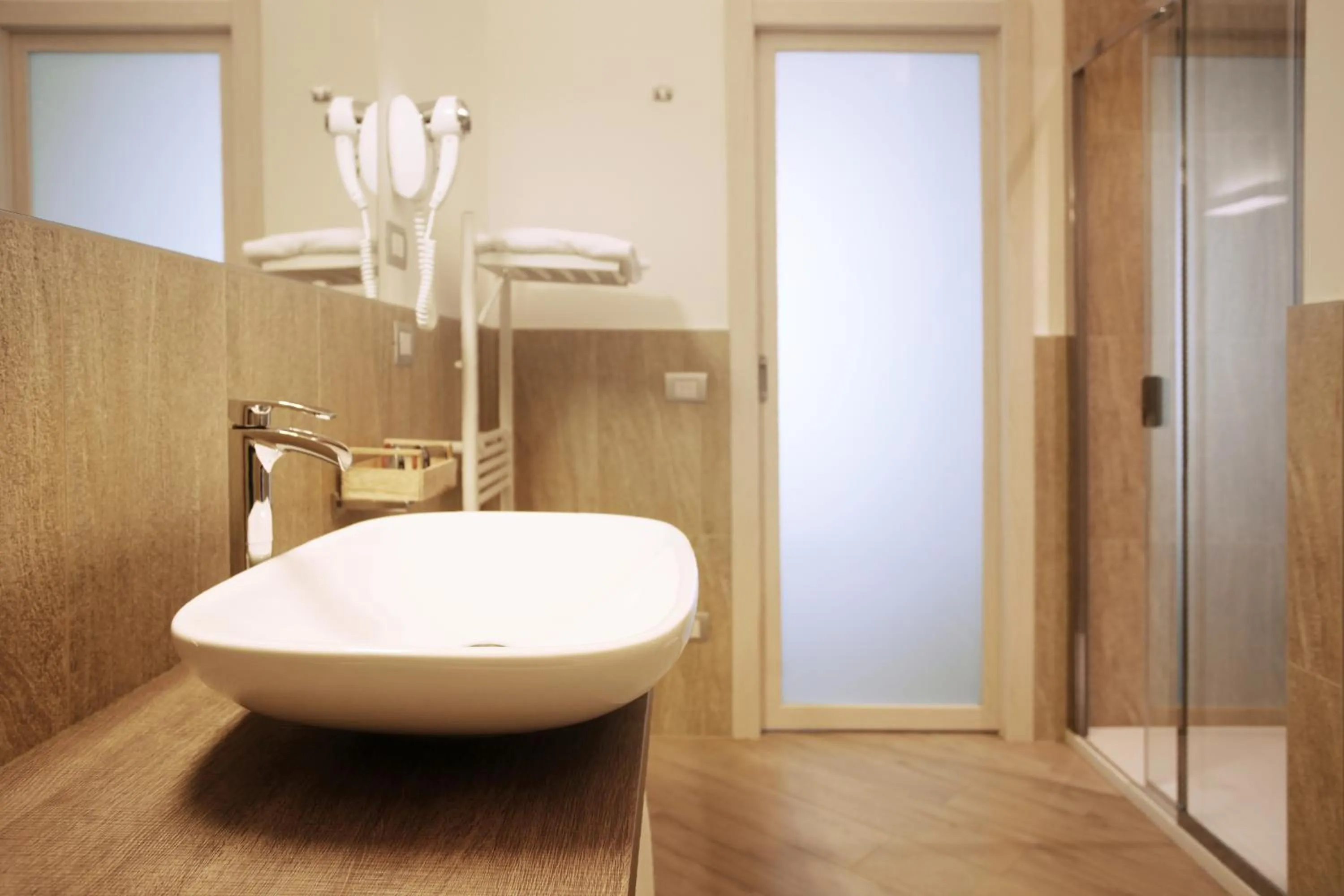 Bathroom in Hotel Ponti