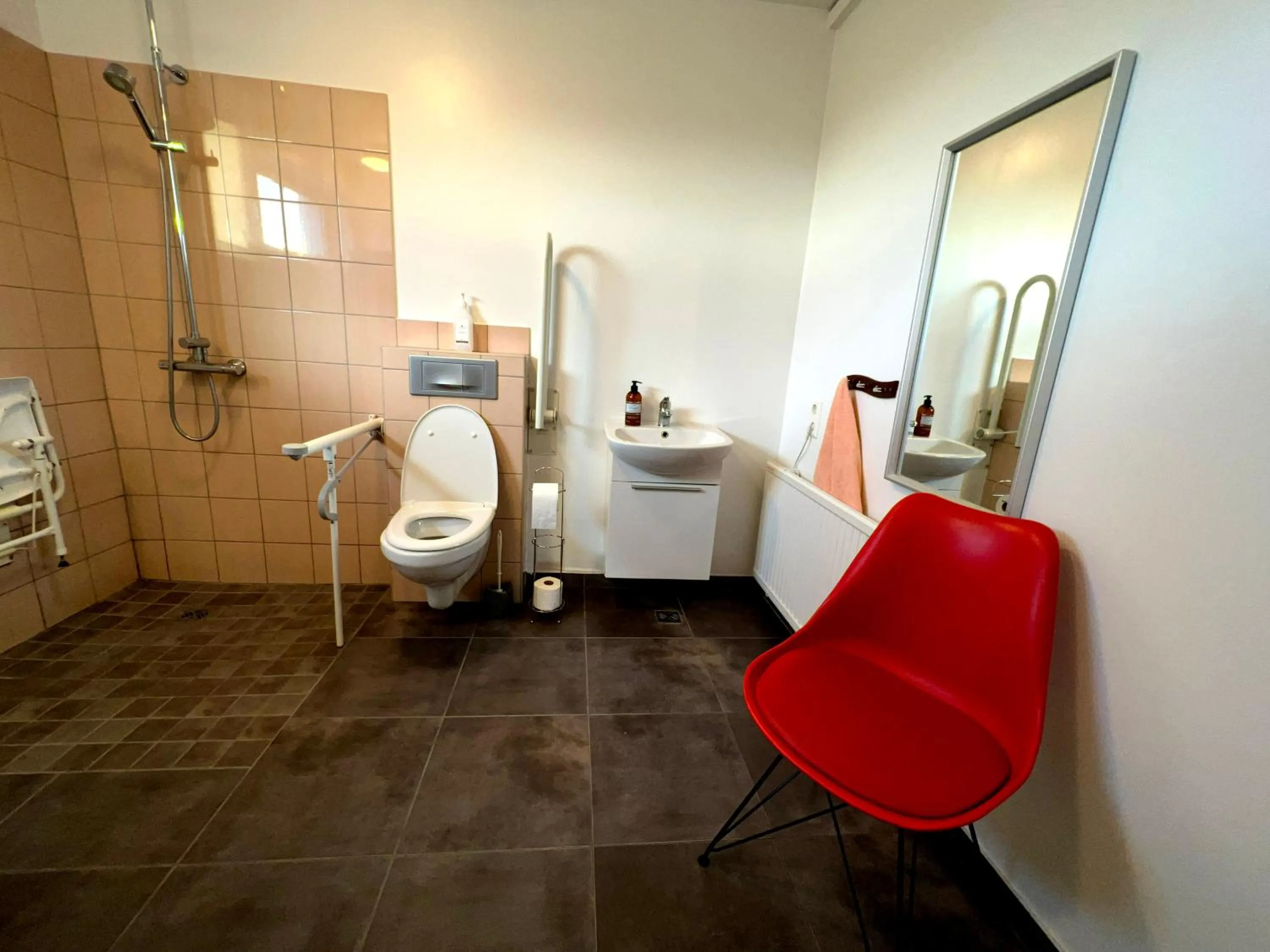 Bathroom in Bakland ad Lágafelli Apartment