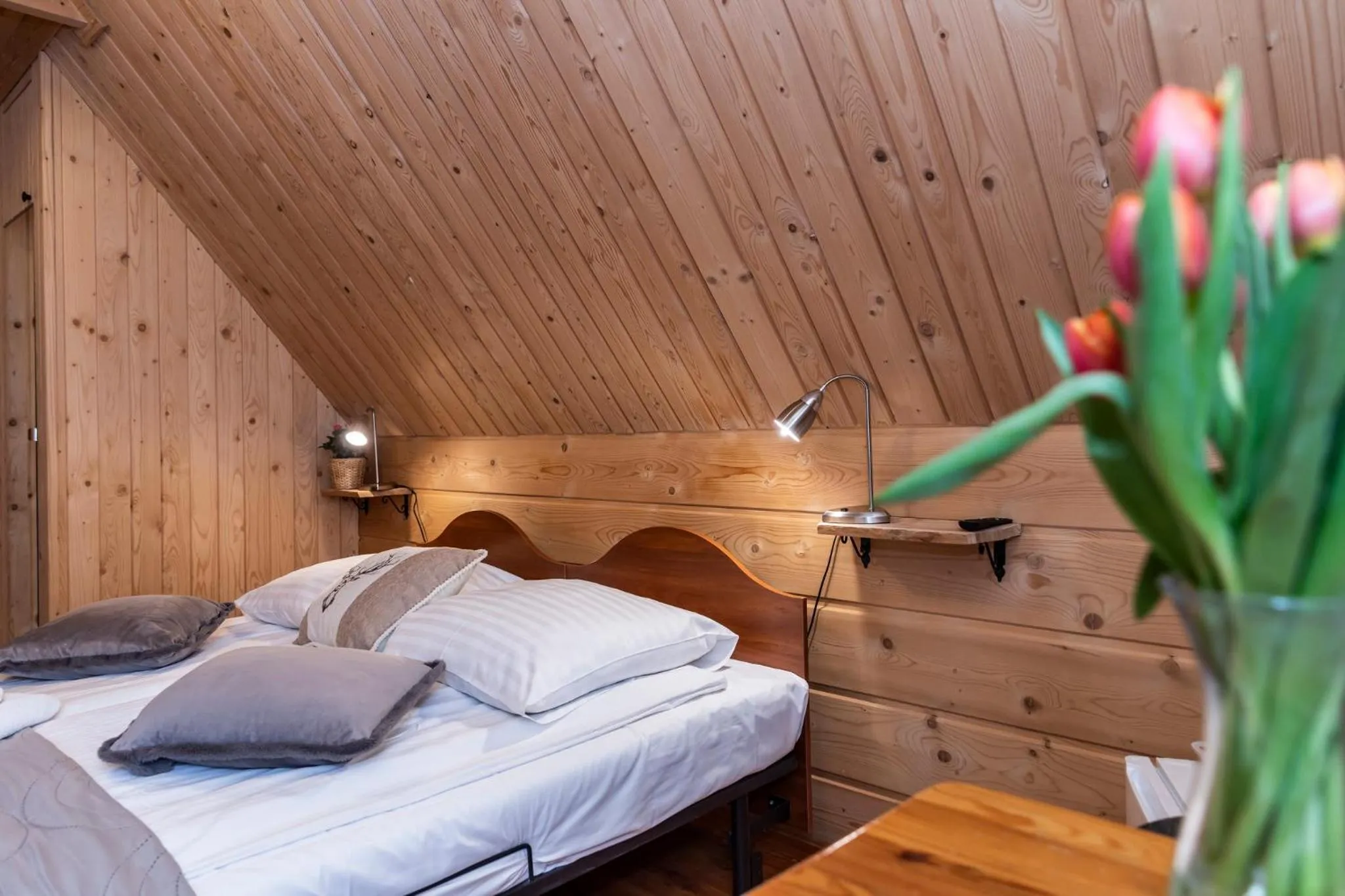 Decorative detail, Bed in Willa u Jadzi