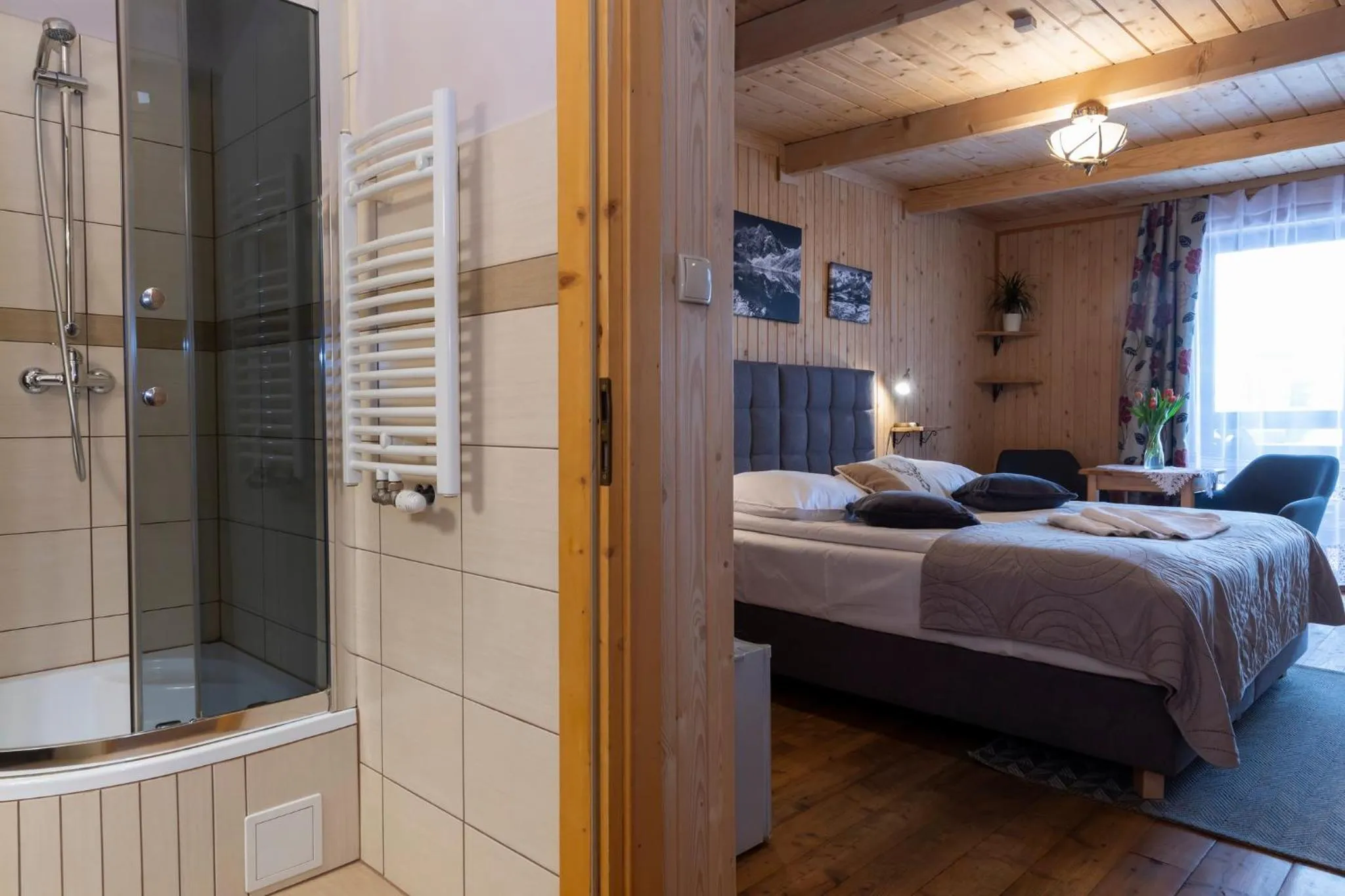 Bathroom, Bed in Willa u Jadzi