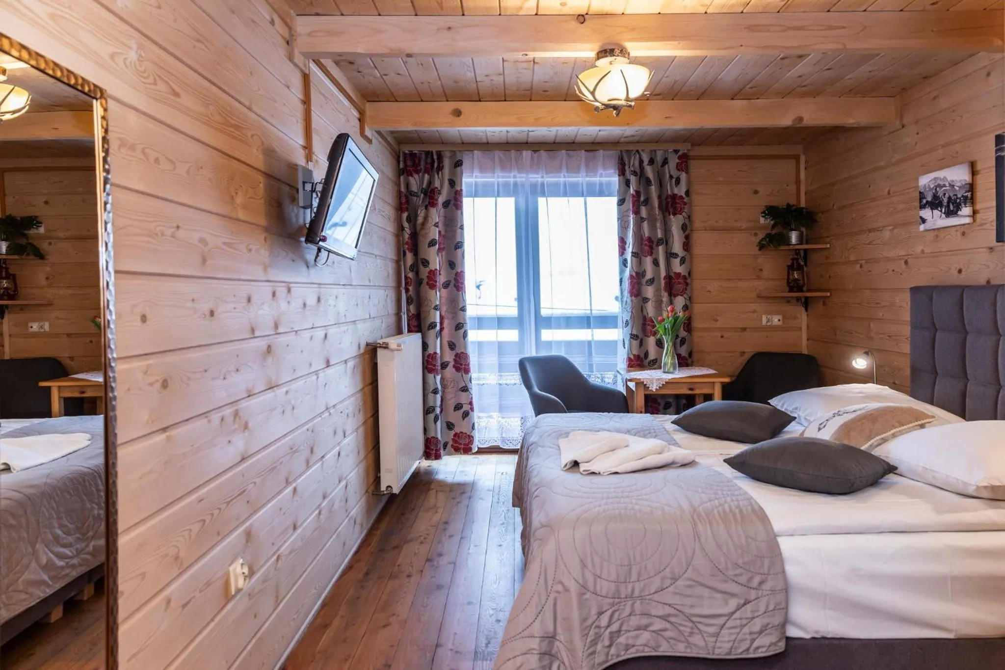 View (from property/room), Bed in Willa u Jadzi