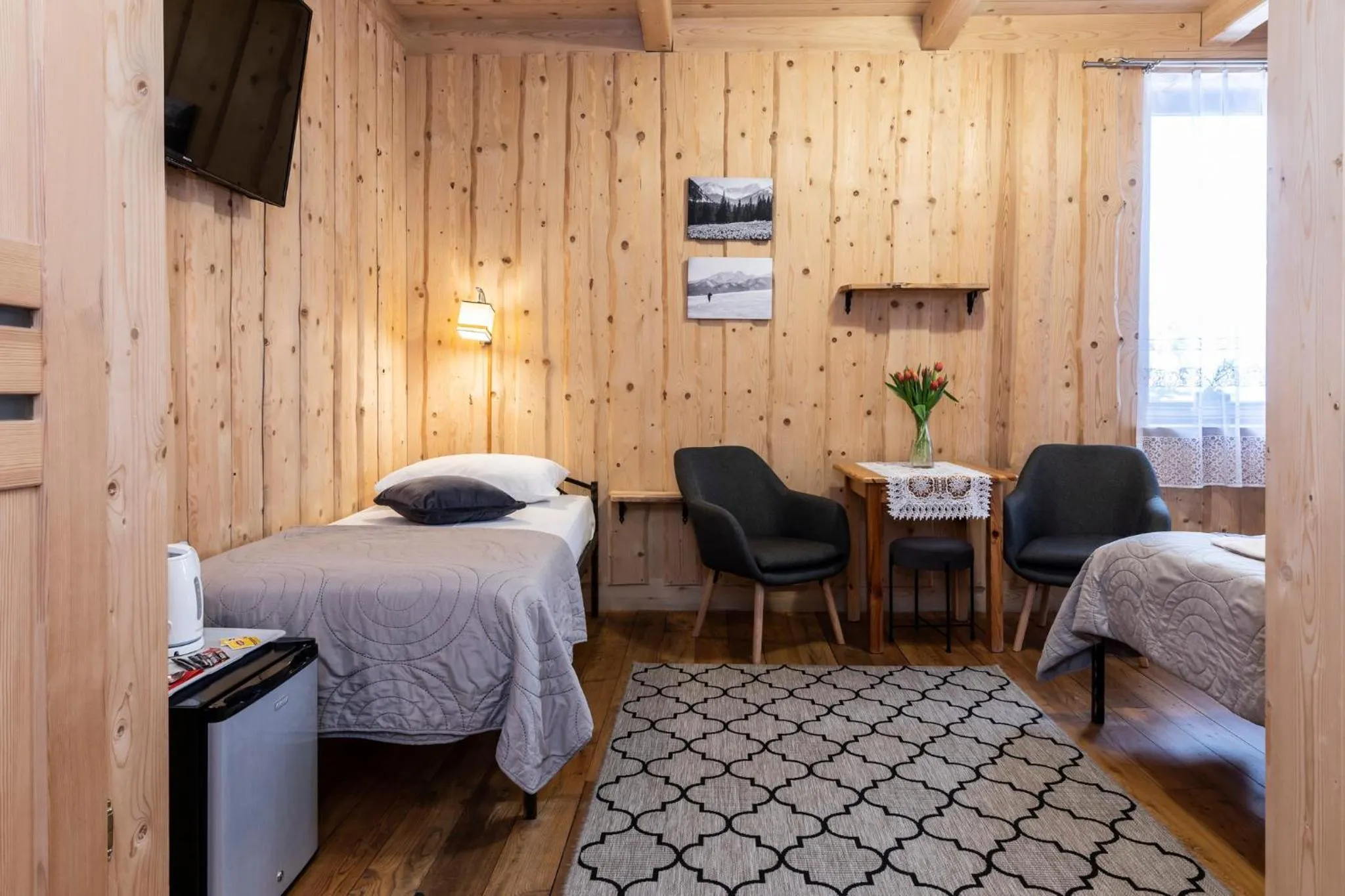 Decorative detail, Bed in Willa u Jadzi