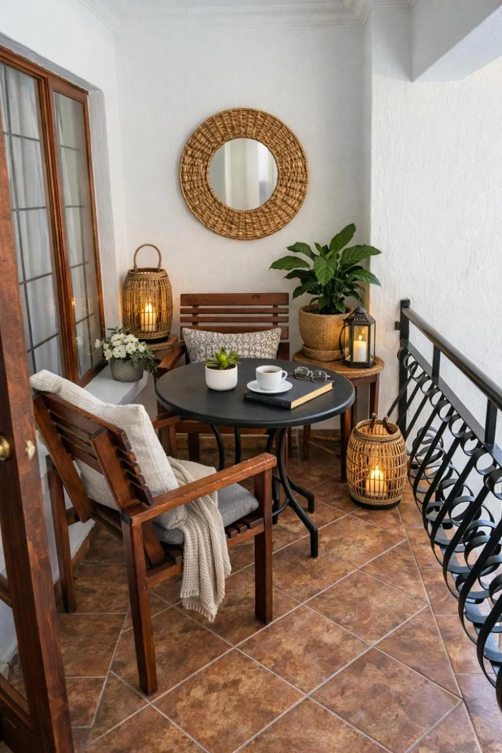 Patio in Aanmani Rose Guesthouse