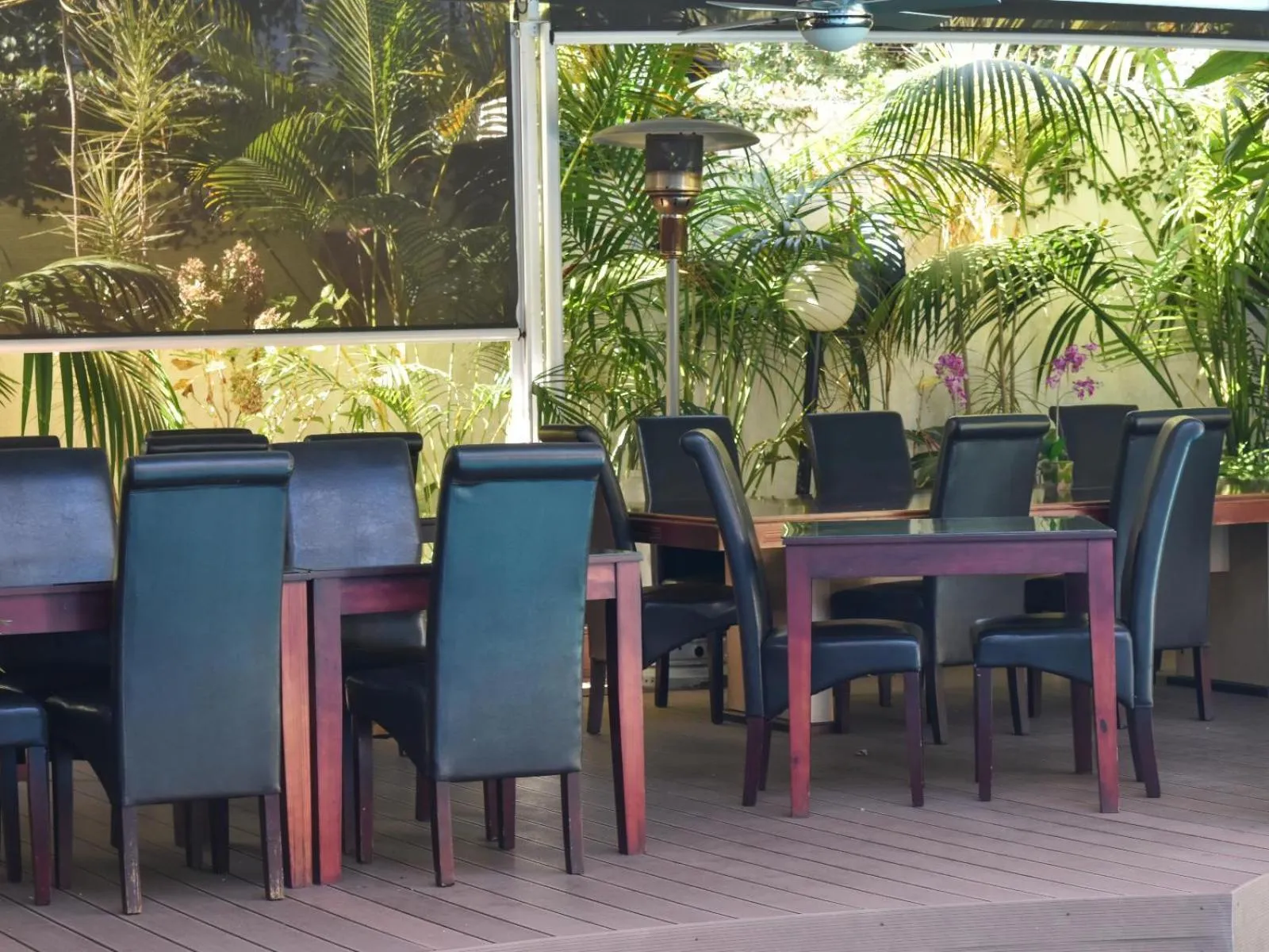 Patio in Aanmani Rose Guesthouse