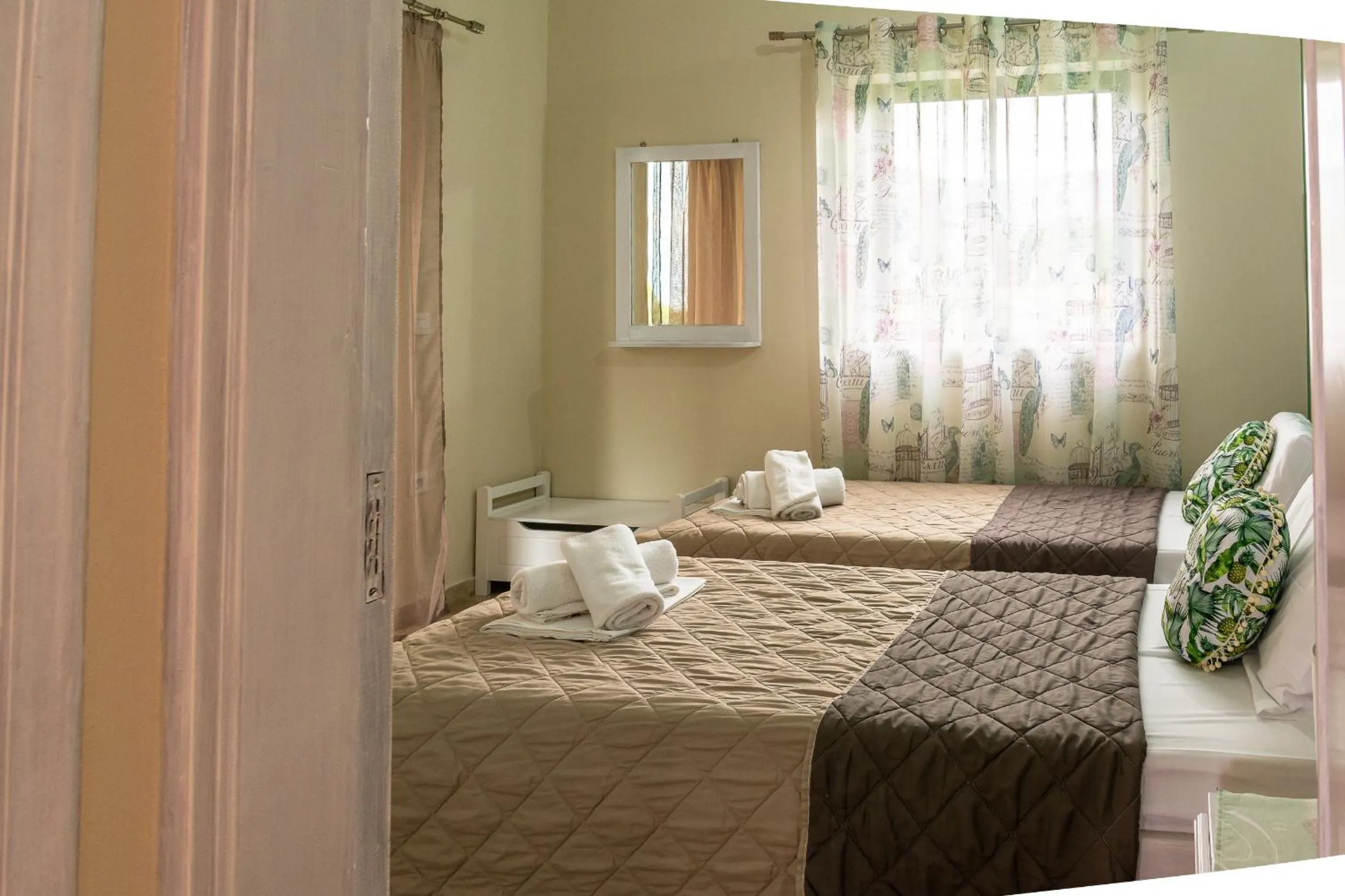 Bed in Ritsinia Apartments