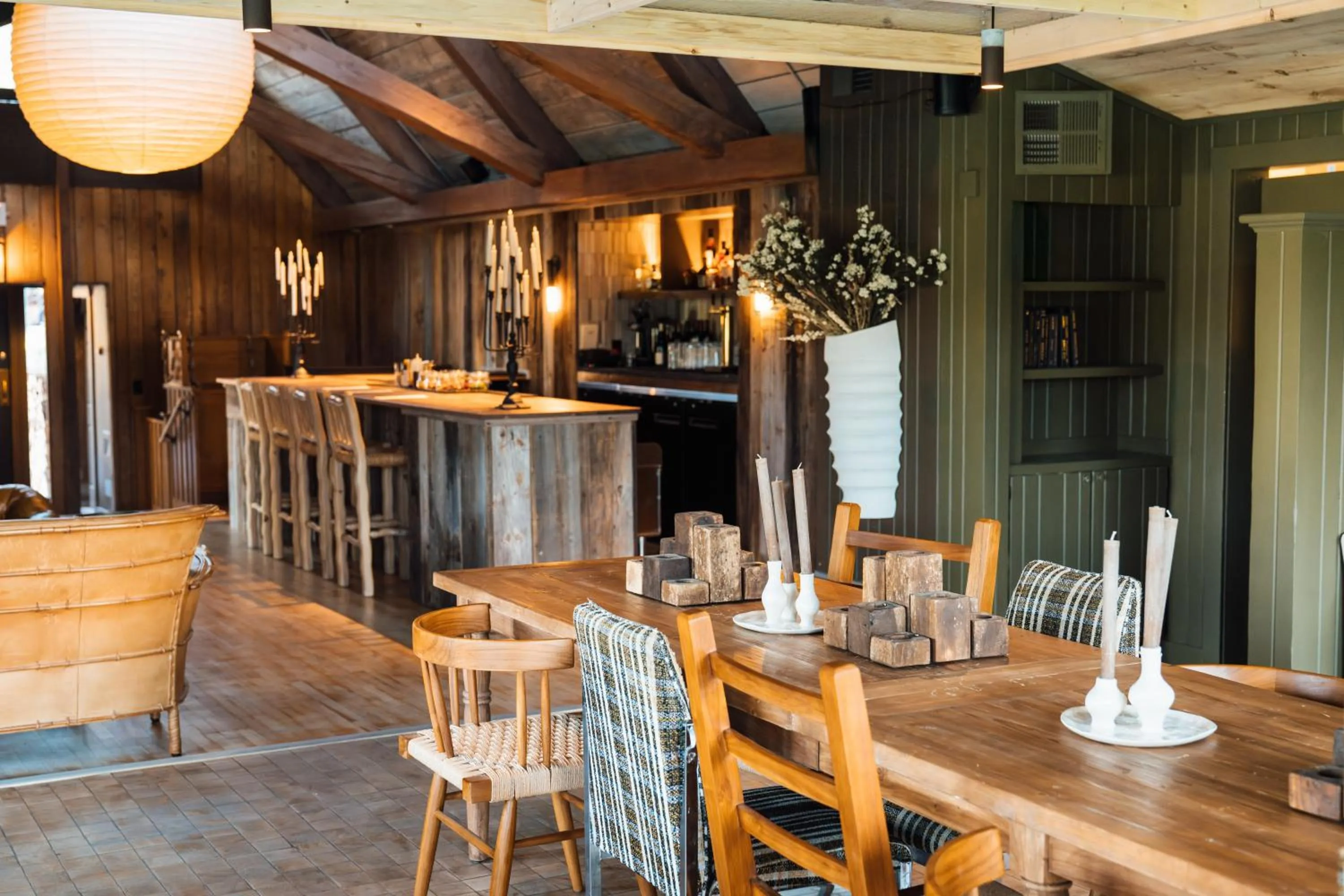 Dining area in AWOL Stowe