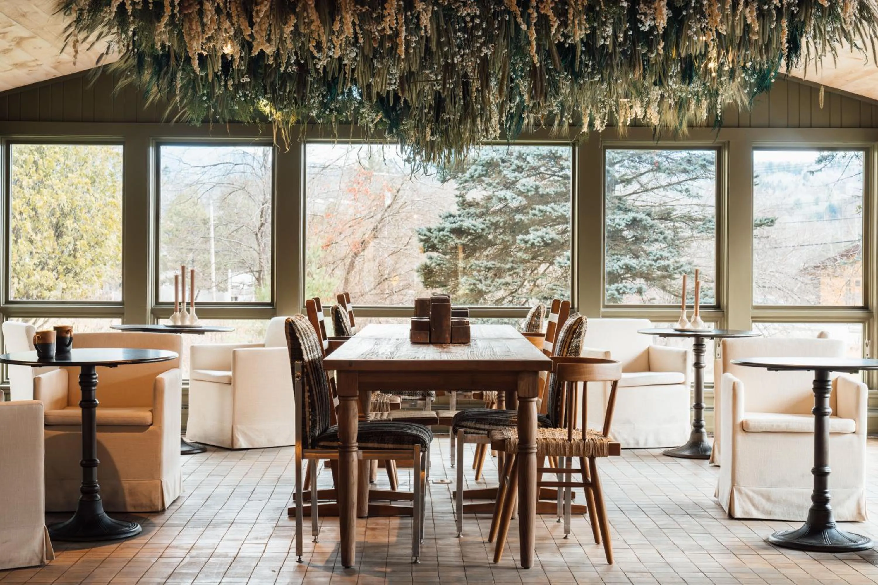 Dining area in AWOL Stowe