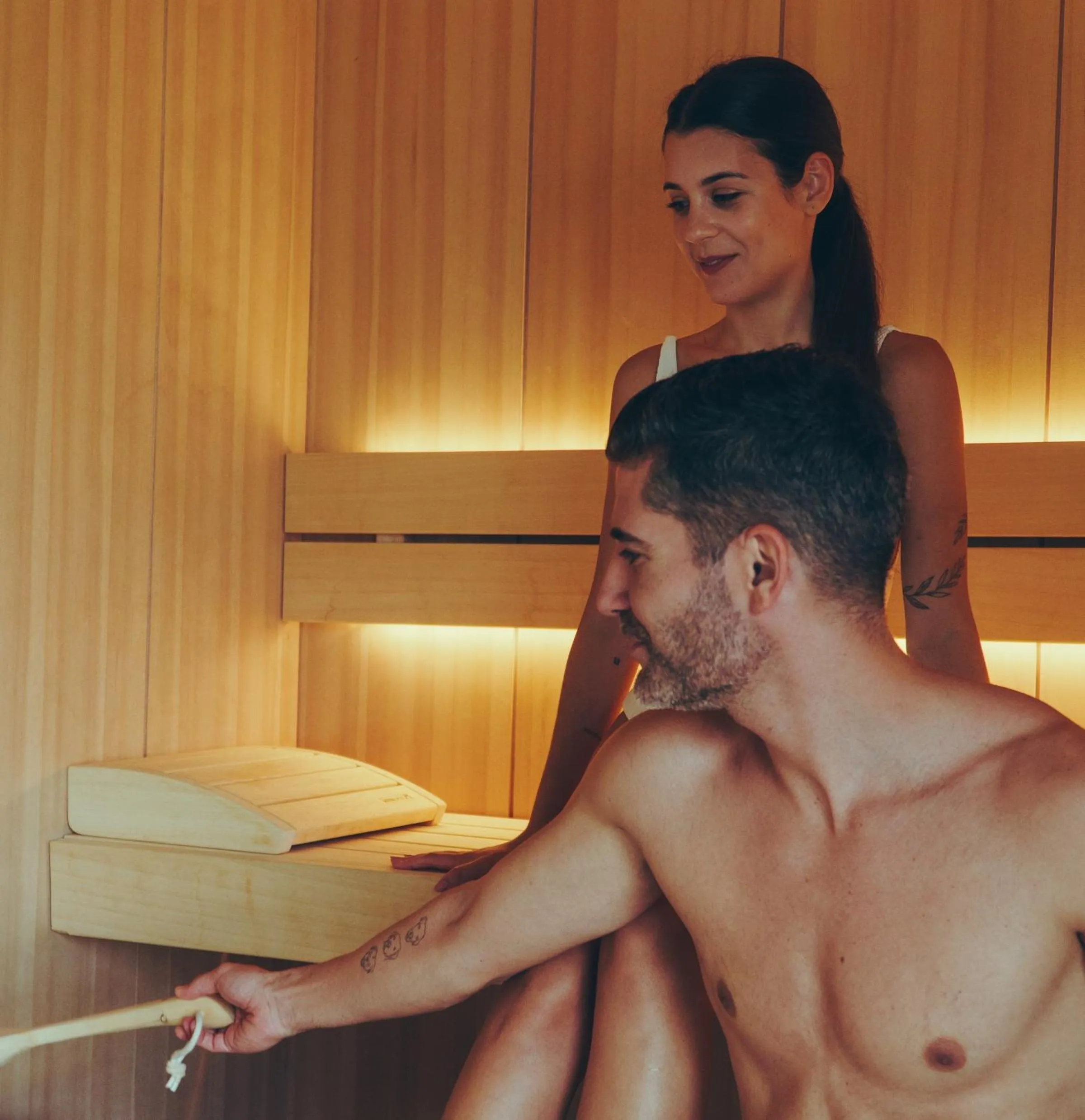 Sauna in Estalagem Santa Iria Hotel & Spa