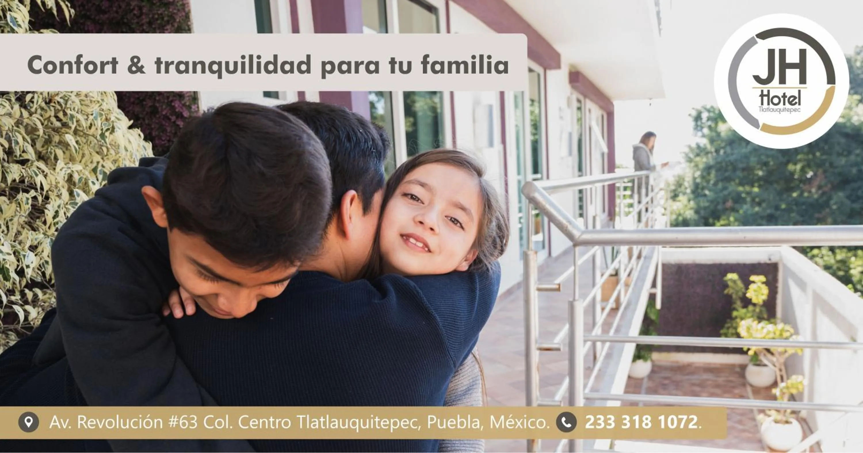 Logo/Certificate/Sign in JH Hotel Tlatlauqui