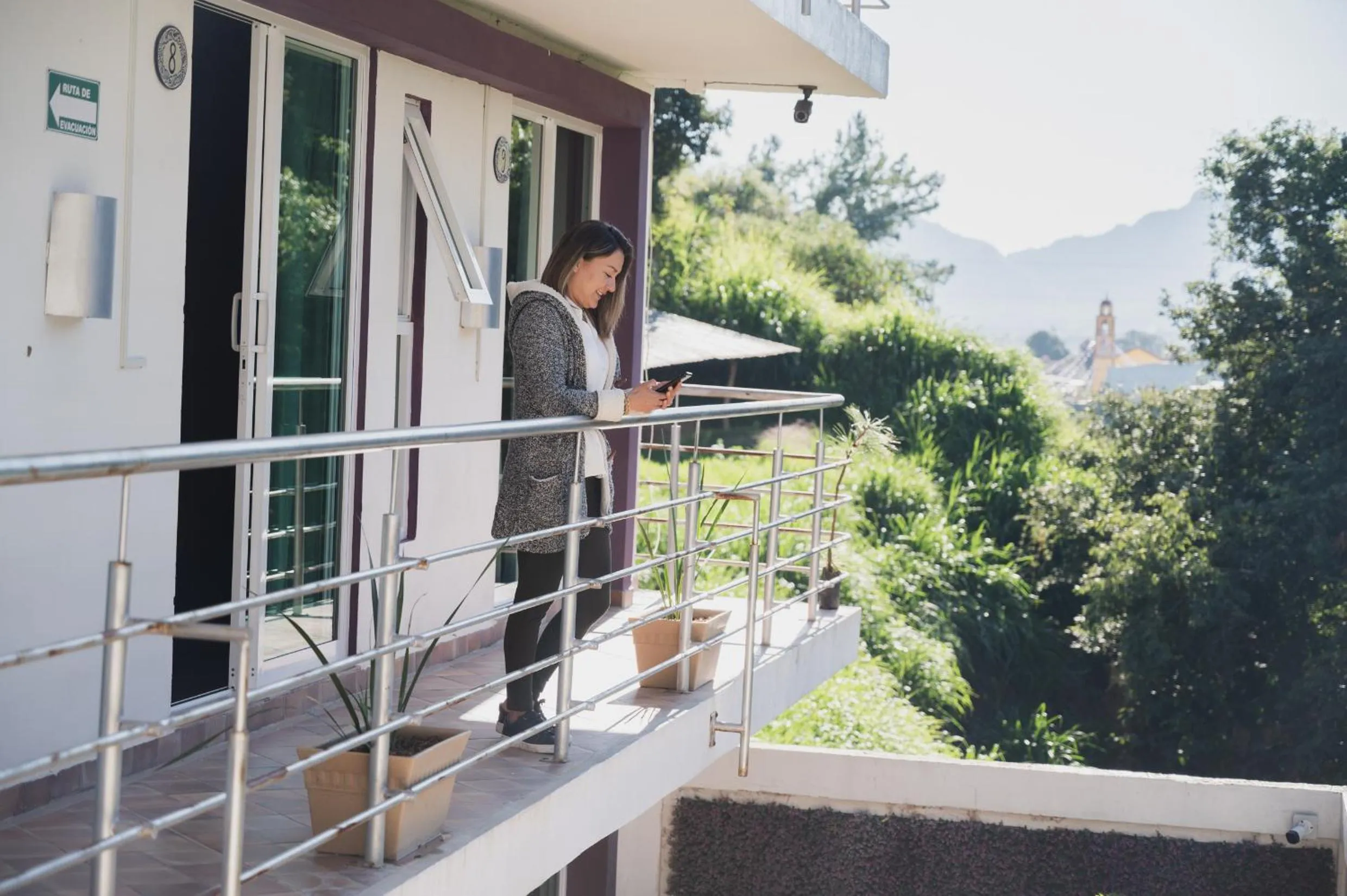 Property building in JH Hotel Tlatlauqui