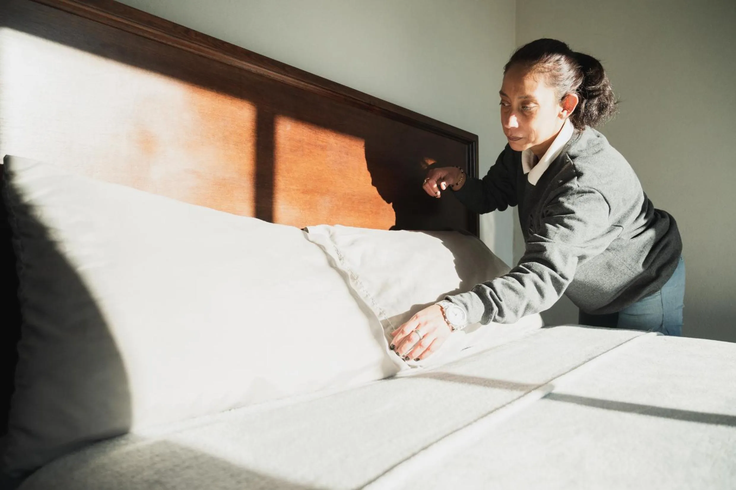 Photo of the whole room, Bed in JH Hotel Tlatlauqui