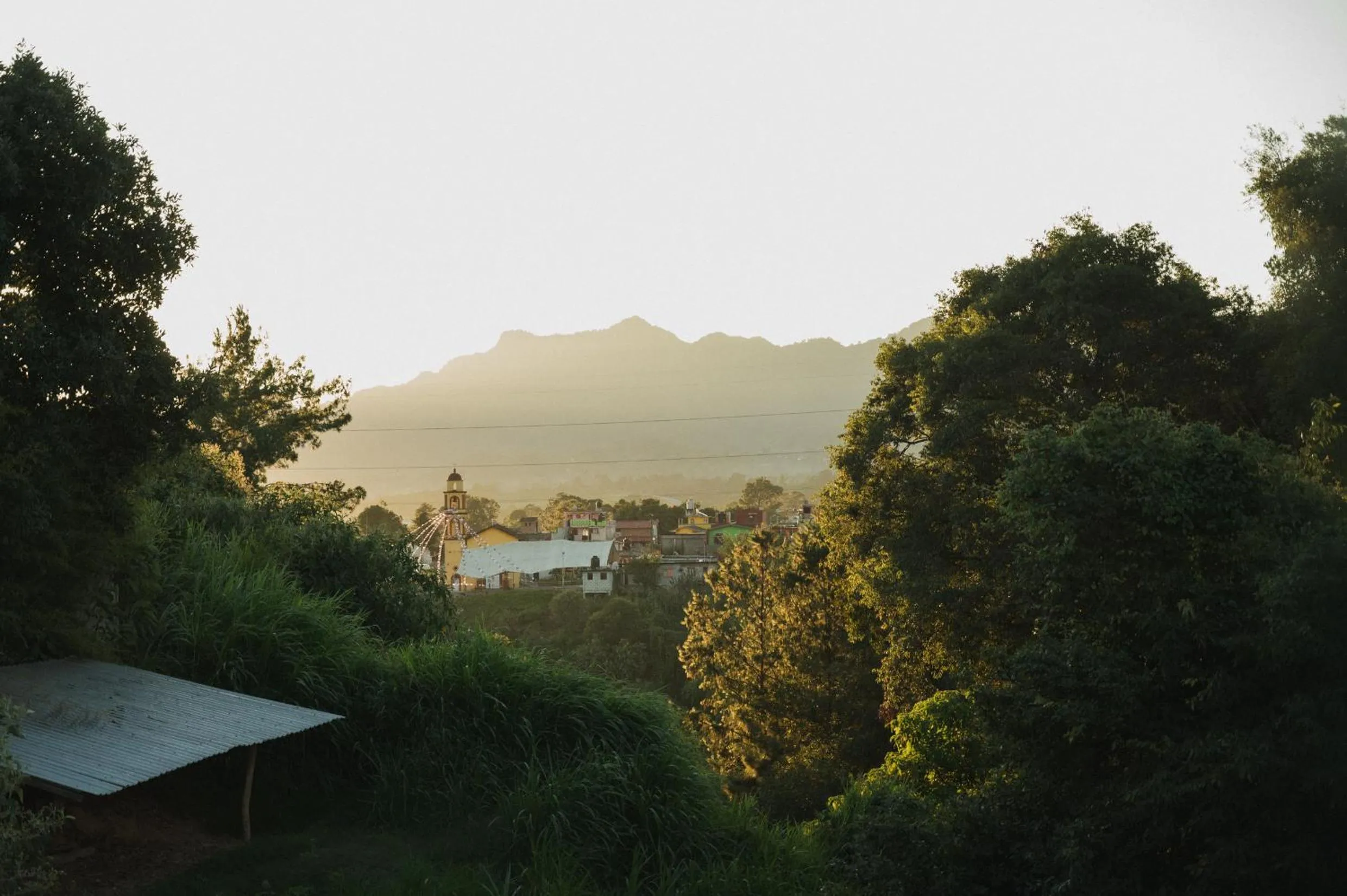 Mountain view in JH Hotel Tlatlauqui